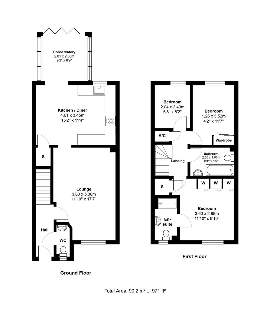 20, Brampton Grange Drive, Daventry floorplan