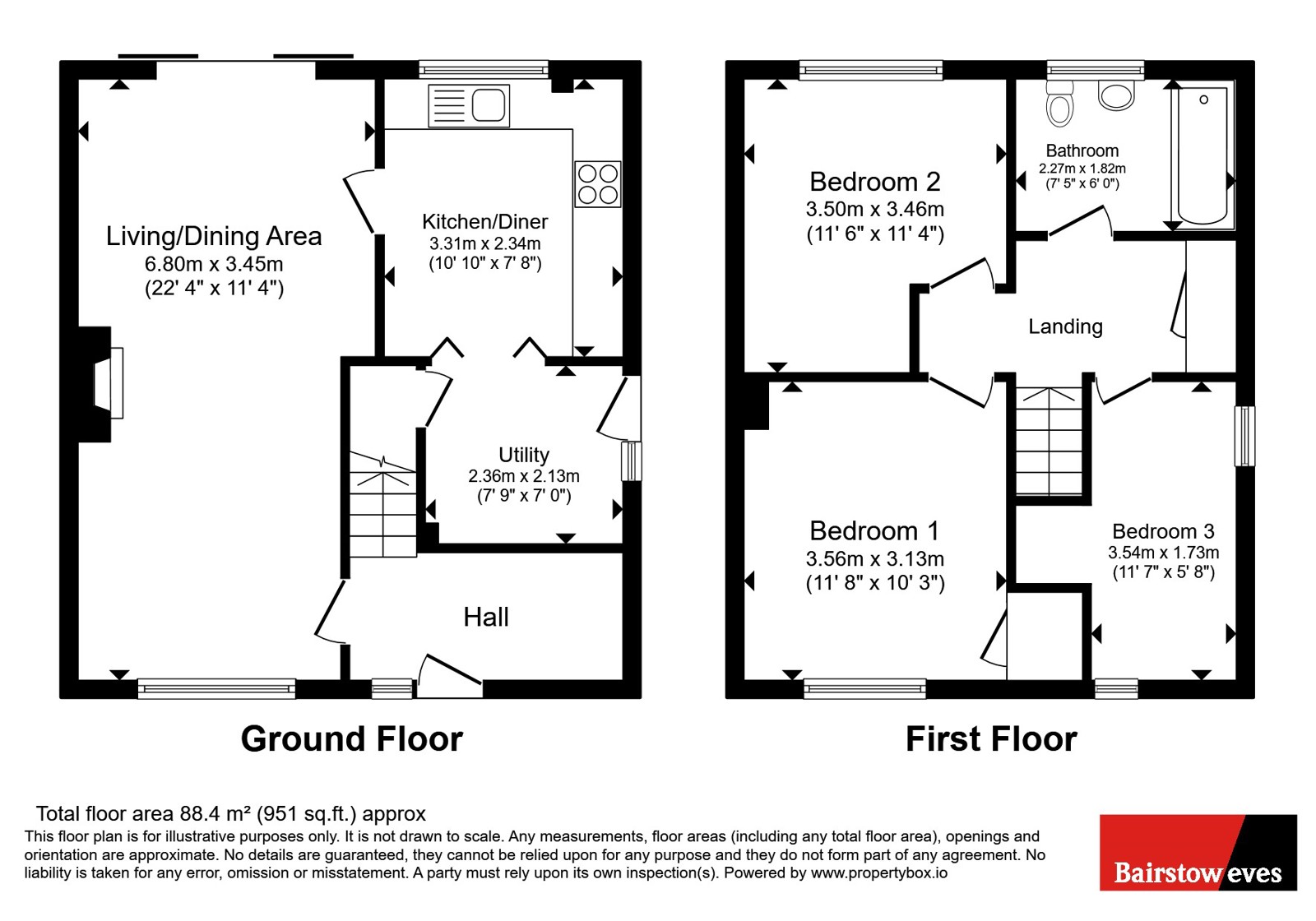 34, Winscombe Mount, Nottingham floorplan