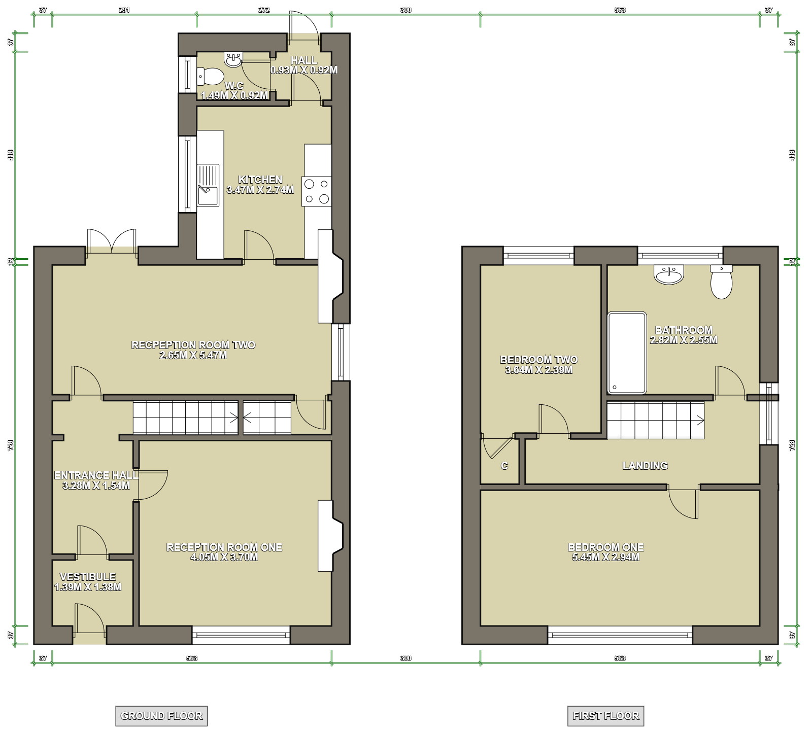 169 Heath Road, Wigan floorplan