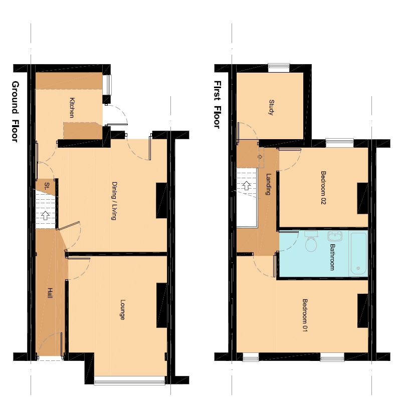 Glendore, Salford, Salford floorplan