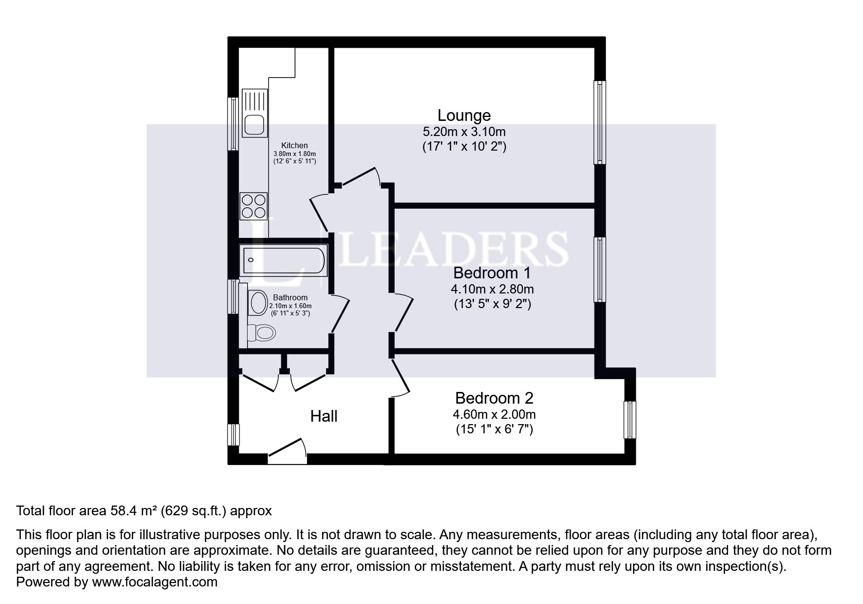 21, Woodlands Close, Woodlands Close floorplan