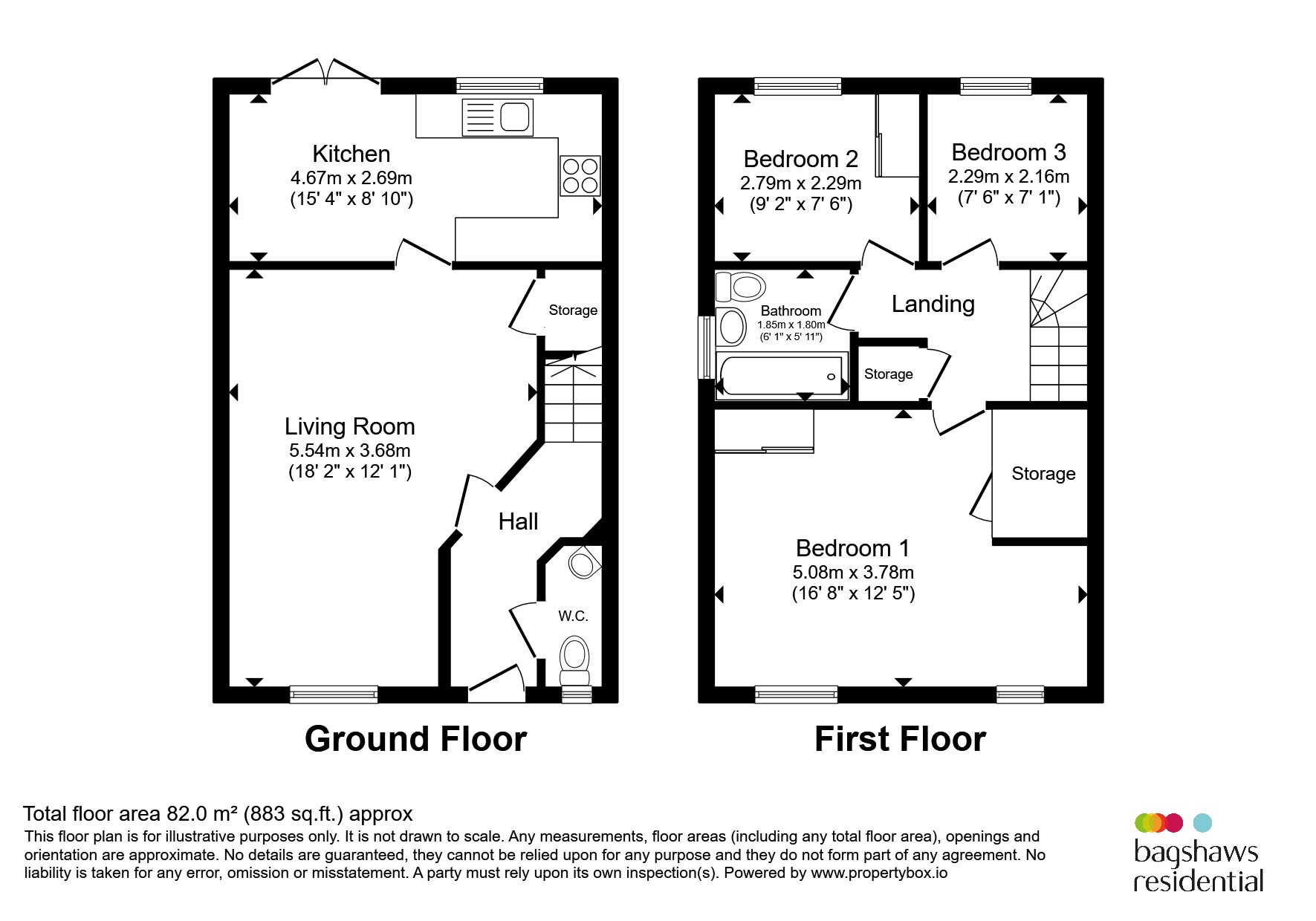 49, Weavers Road, Matlock floorplan
