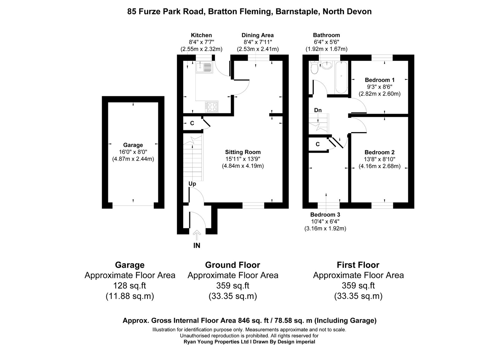 85, Furze Park Road, Barnstaple floorplan