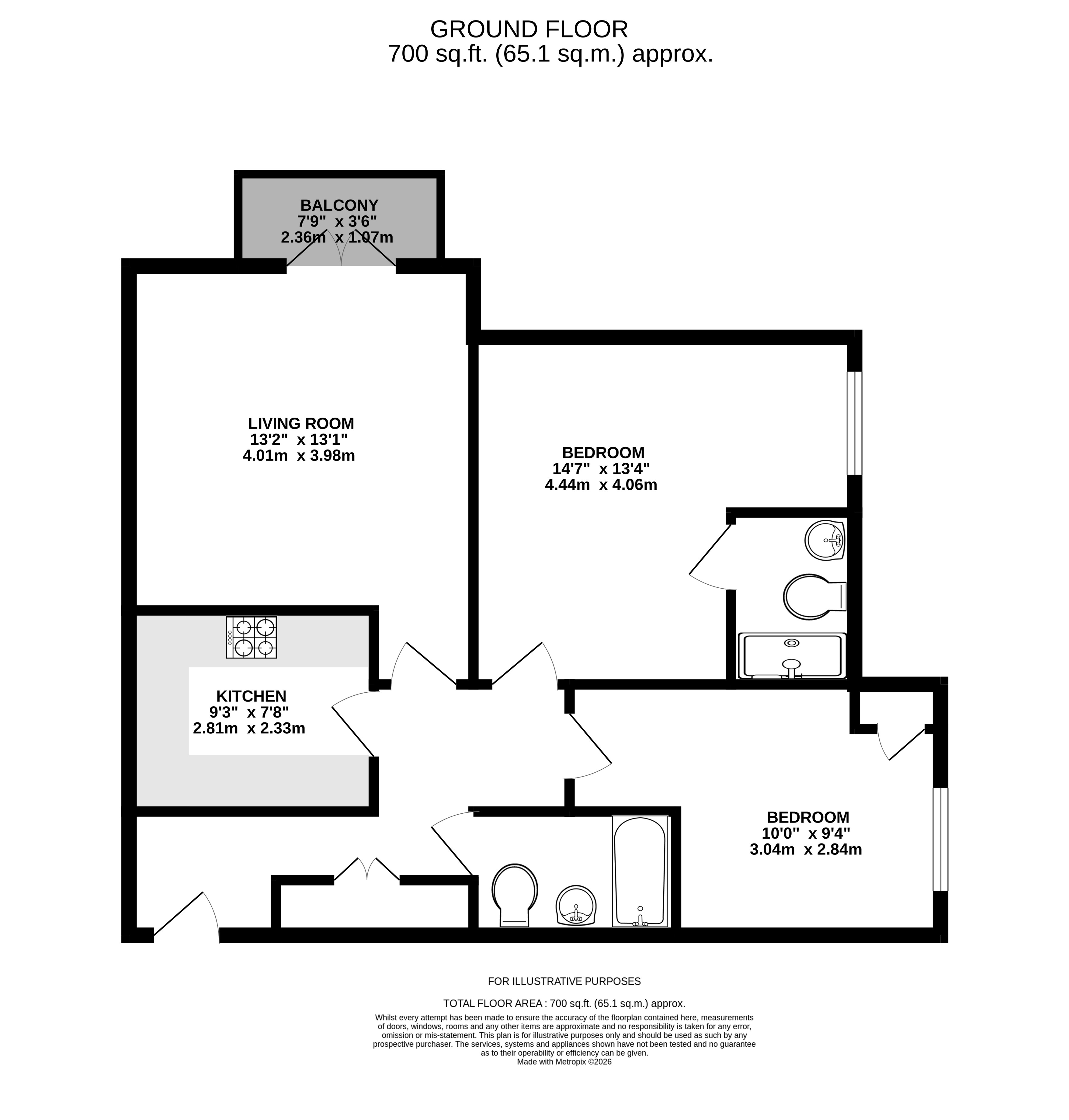 9, The Coppice, Fleet floorplan