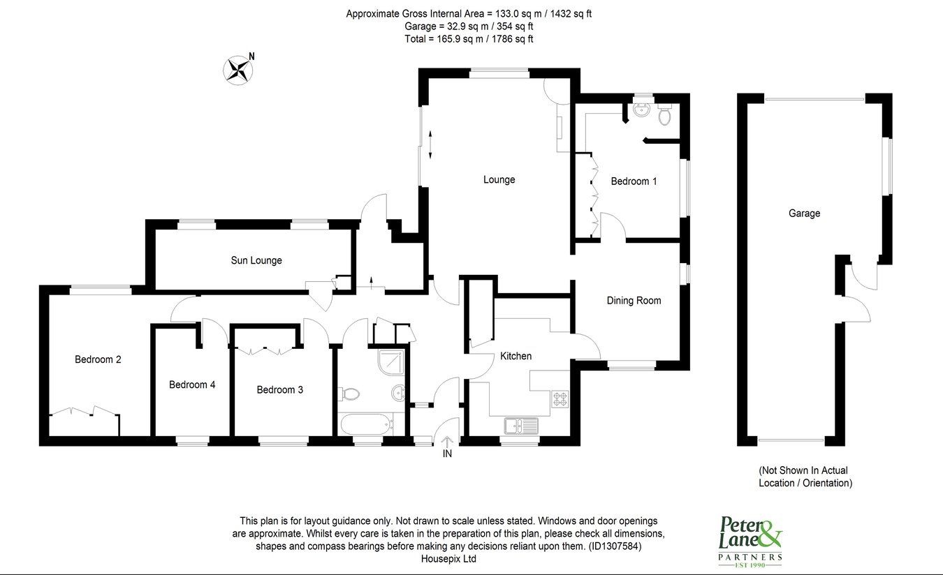 14, Victoria Crescent, Huntingdon floorplan