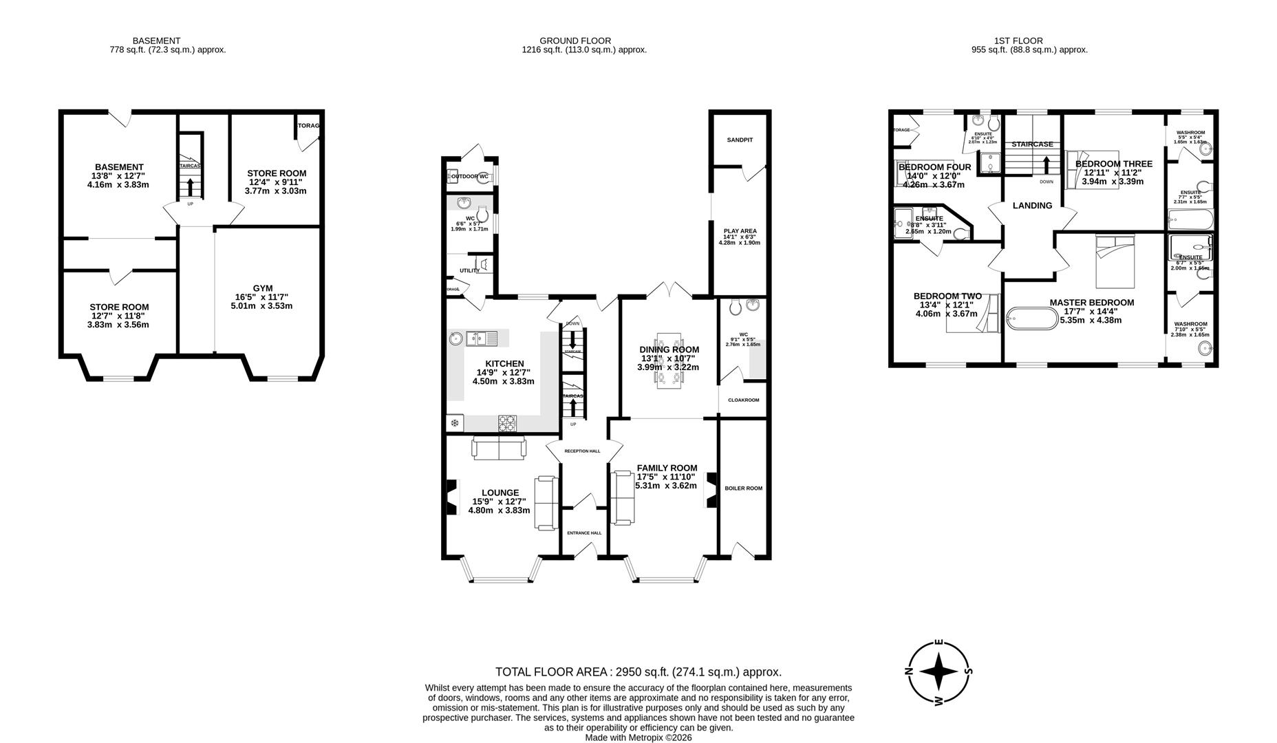 2, Harrington Road, Chorley floorplan