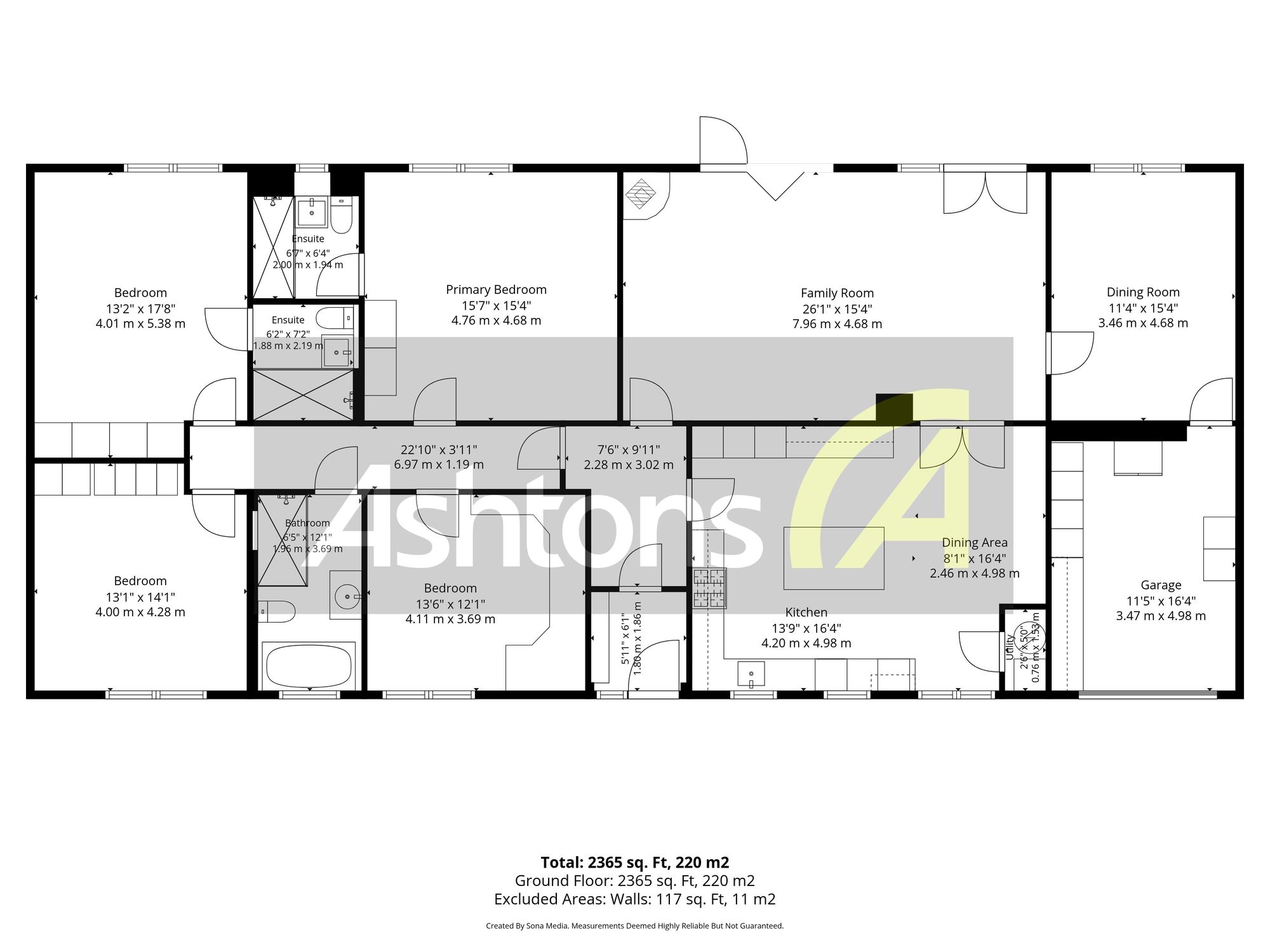 4 New Bradley Barn Bradley Lane, Warrington floorplan