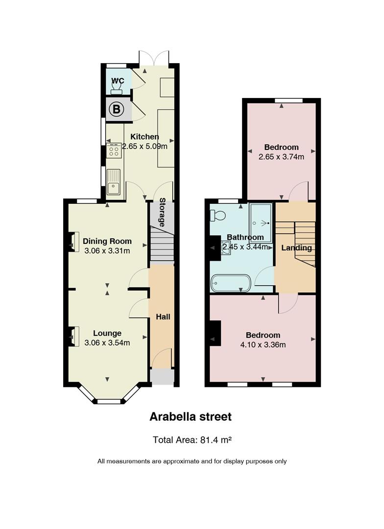 80, Arabella Street, Cardiff floorplan