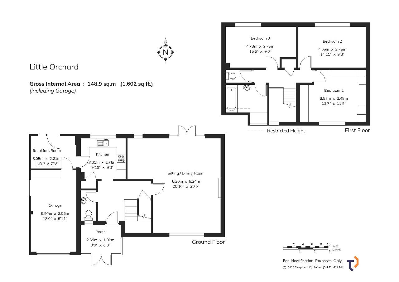 Little Orchard, Back Road, Sandhurst floorplan