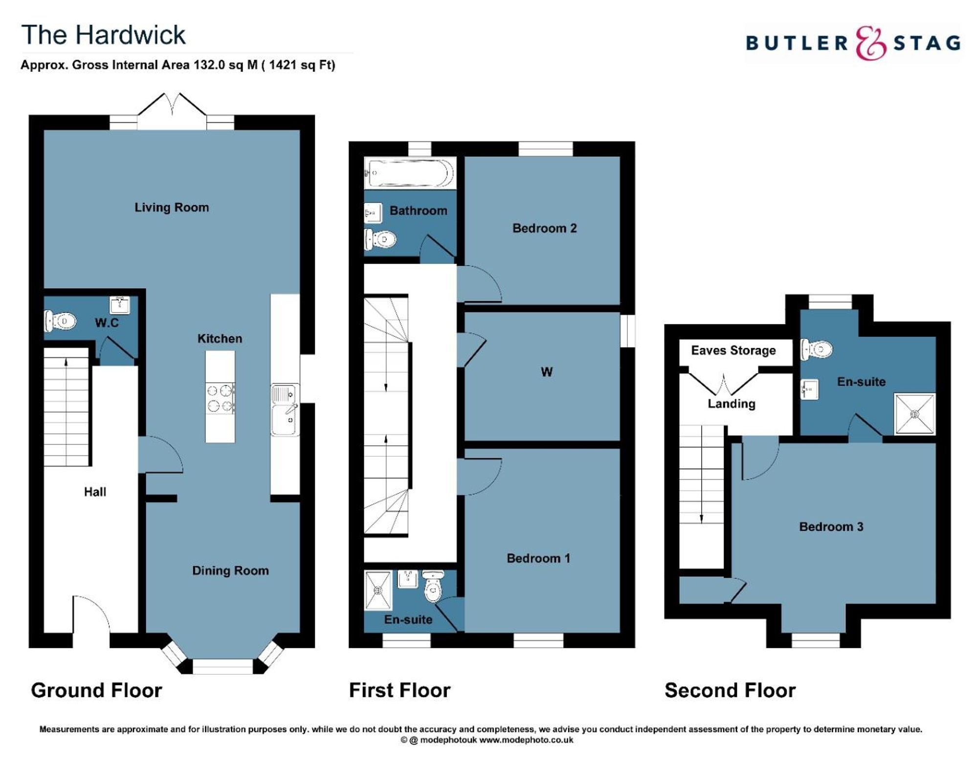 Plot 14, The Hawthorns, Ongar floorplan