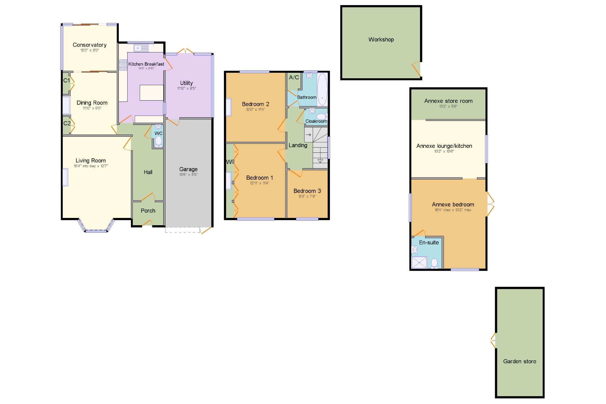 3 Bedrooms Semi-detached house for sale in Dovers Green Road, Reigate, Surrey RH2