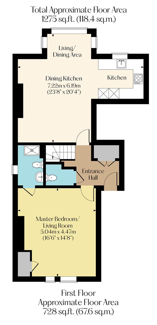 Apartment 2, Victoria House, Rutland Park, Sheffield floorplan
