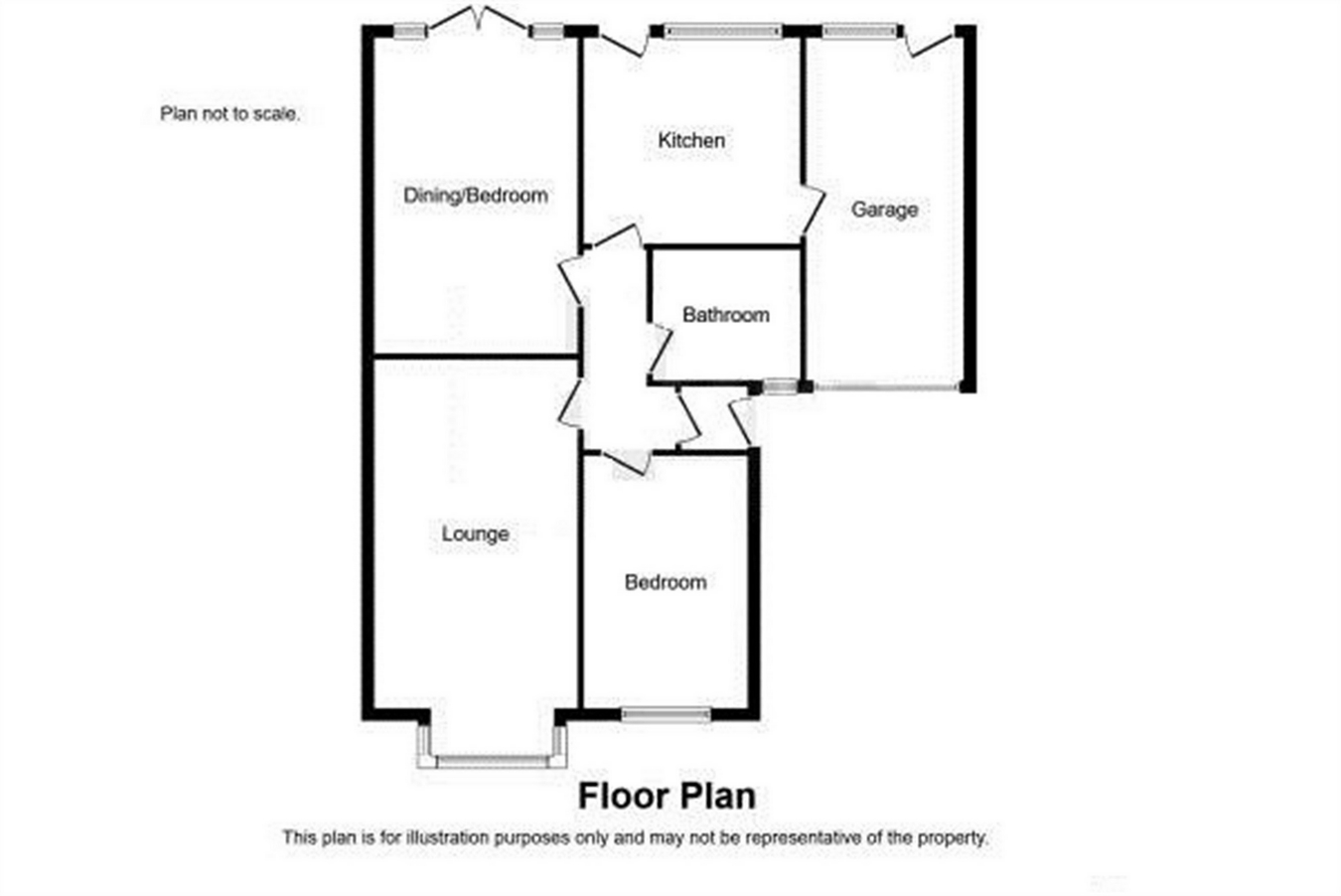 2 Bedrooms Semi-detached bungalow for sale in High Dells, Hatfield, Hertfordshire AL10