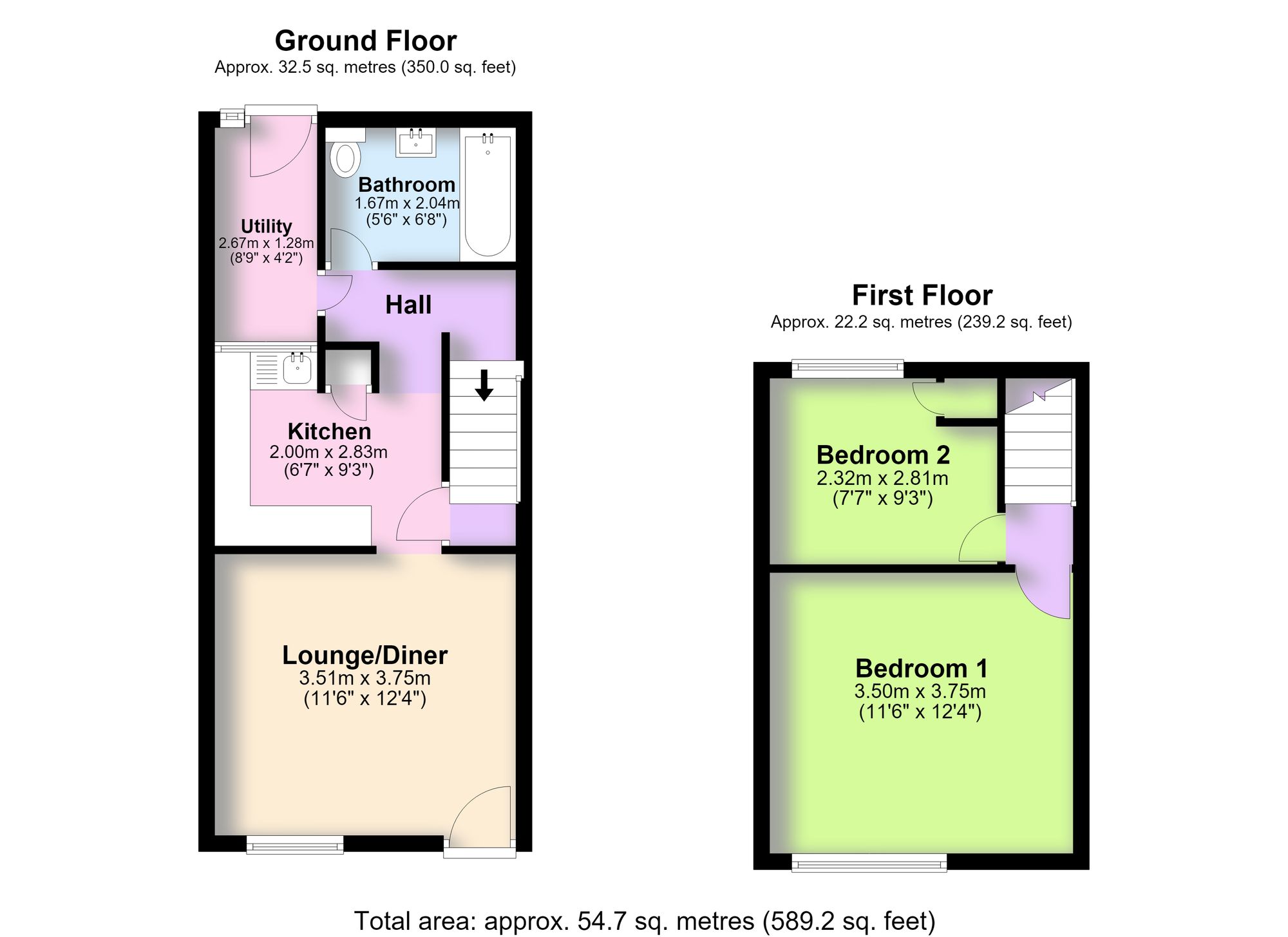 3 Fieldgate Lane, Kenilworth floorplan
