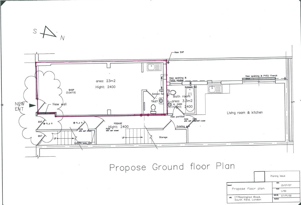 Whole Building, 177, Replingham Road, London floorplan