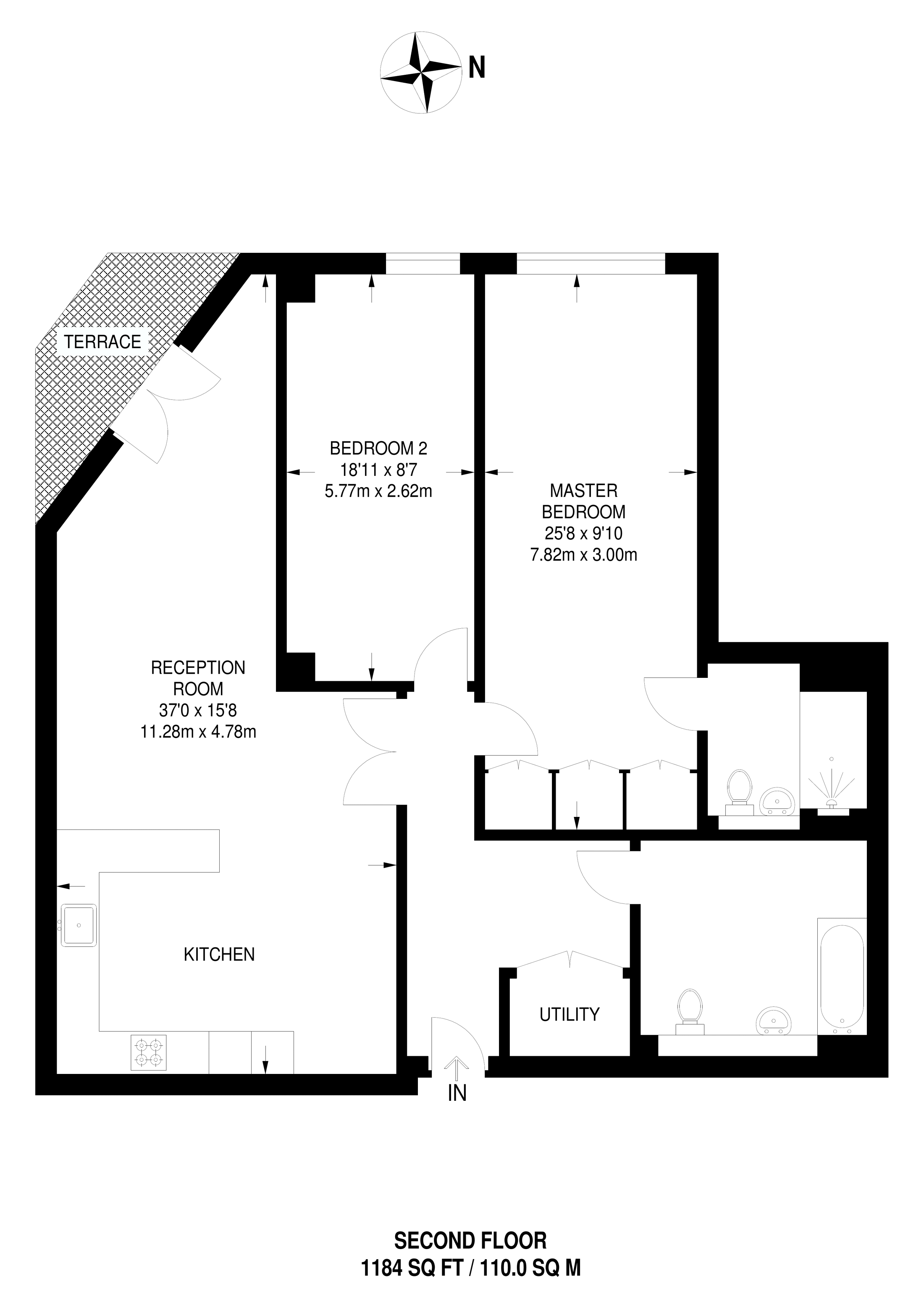 2 Bedrooms Flat to rent in Muswell Hill, Muswell Hill N10