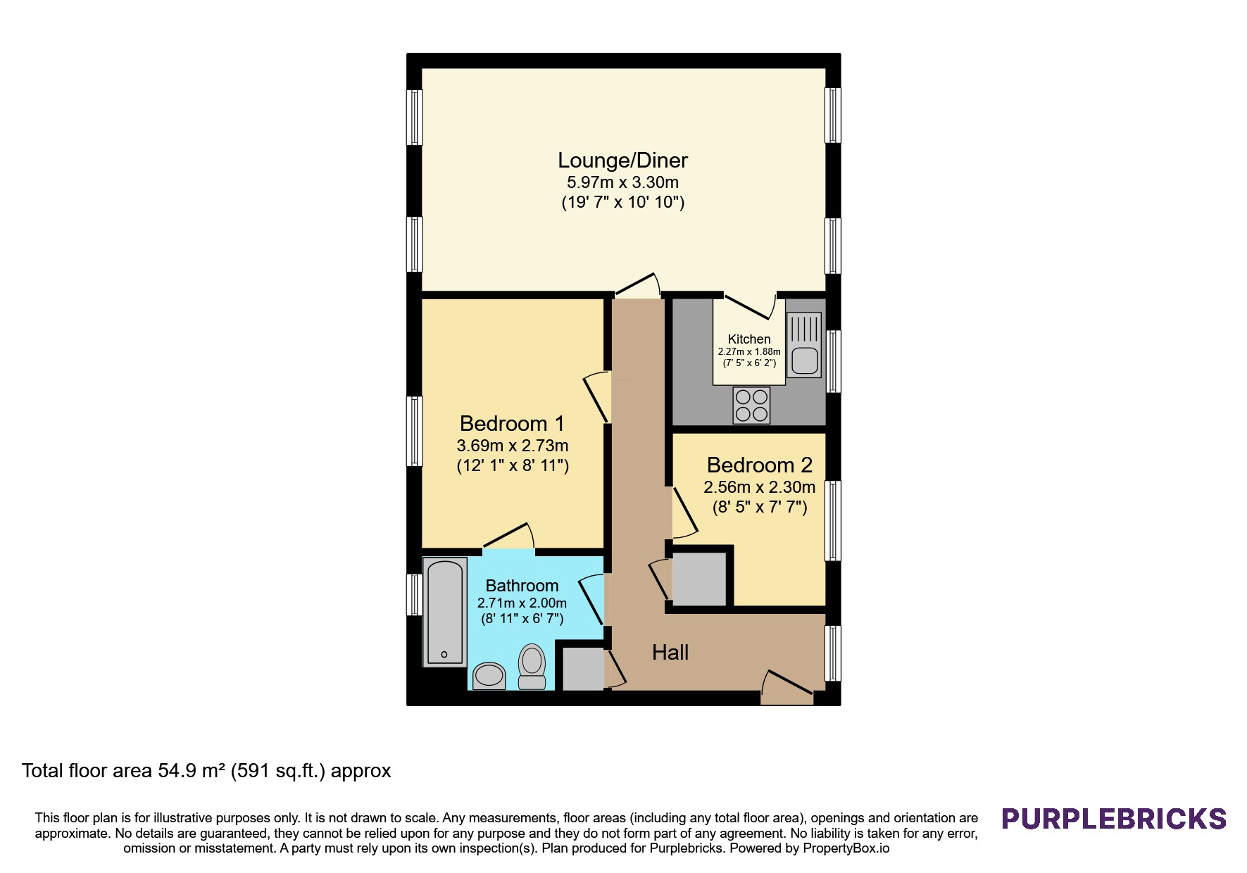 34, Anglican Court, Liverpool floorplan