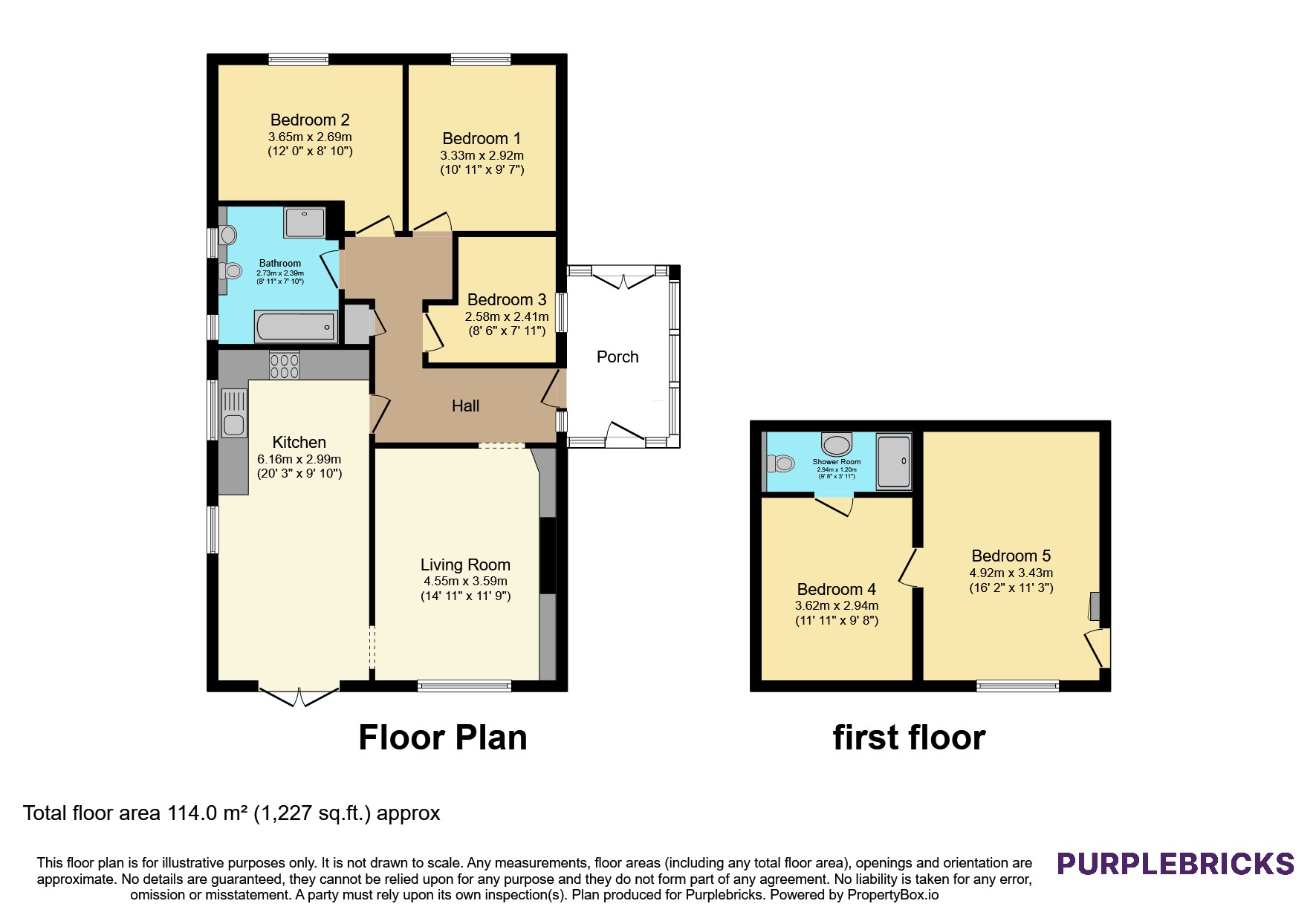 8, Bryn Close, Newtown floorplan