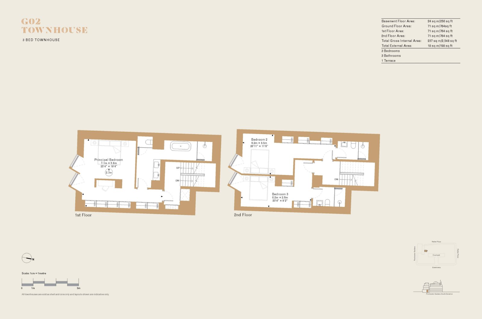 G02 Central,, The Whiteley, Queensway floorplan