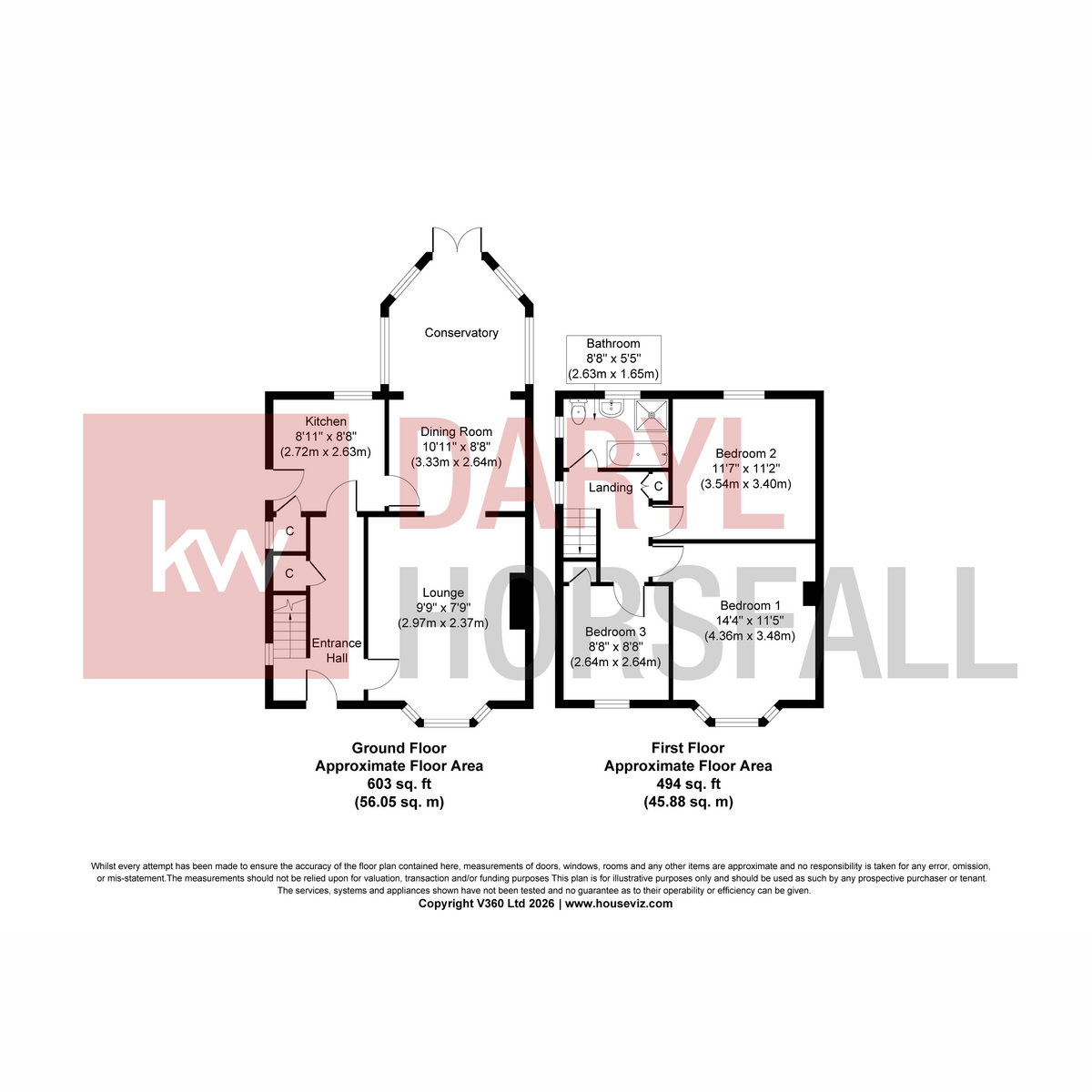 13, March Vale Rise, Doncaster floorplan