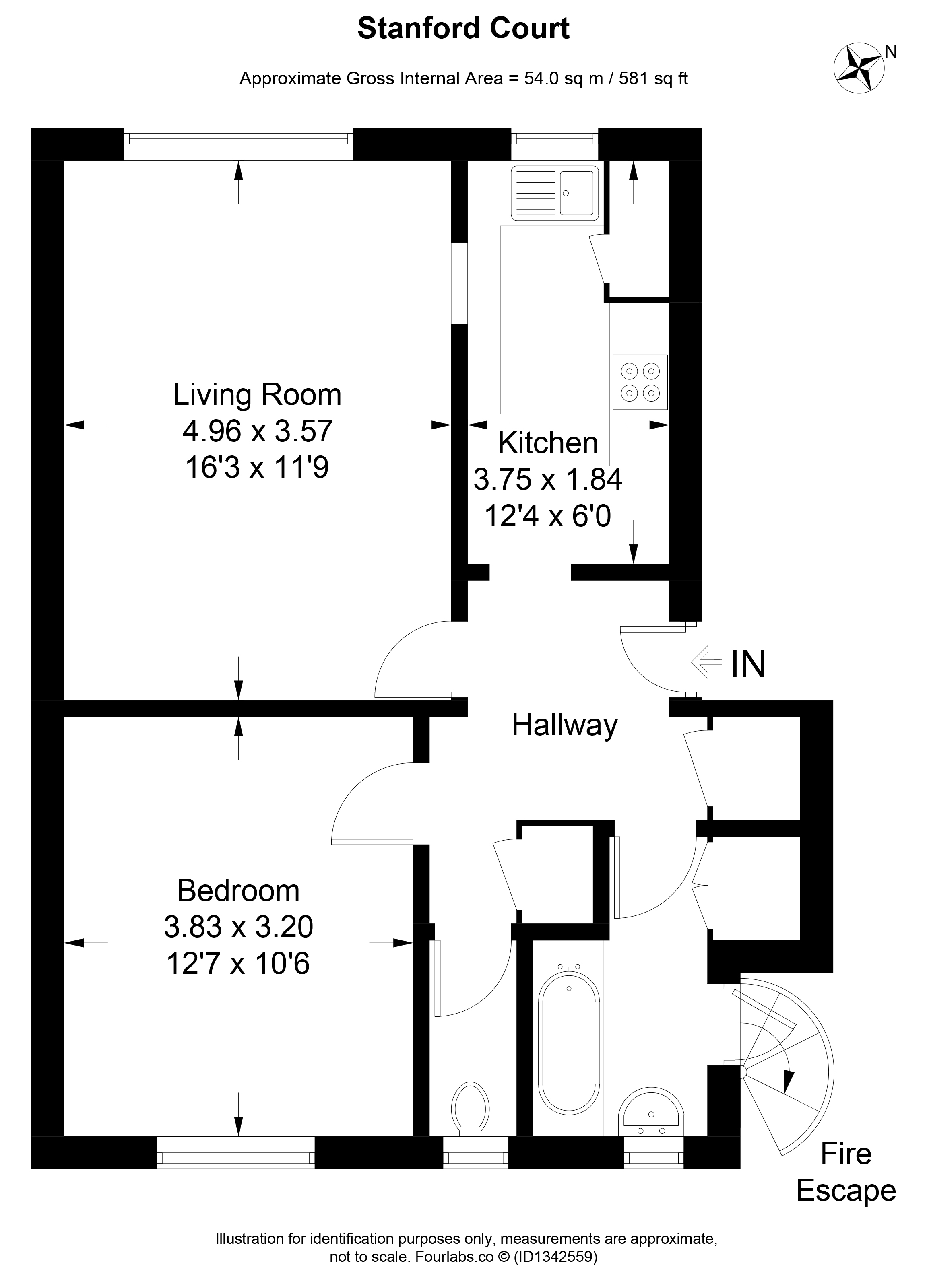 Stanford Avenue, East Sussex floorplan