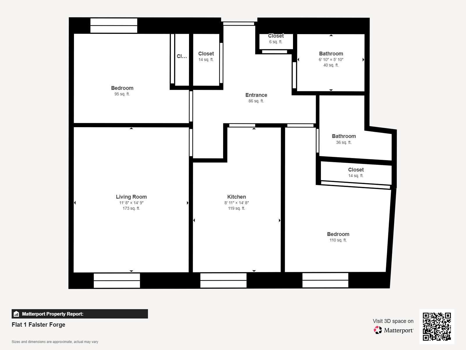 Falster Forge,Flat 1, Hexham floorplan