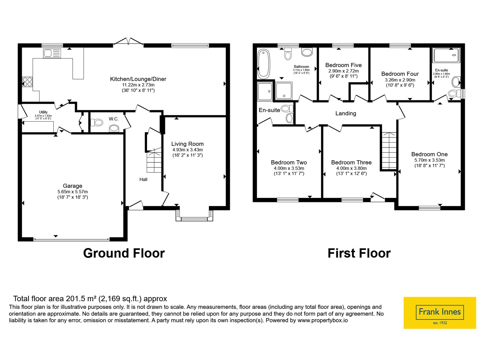 16, Nether View, Chesterfield floorplan