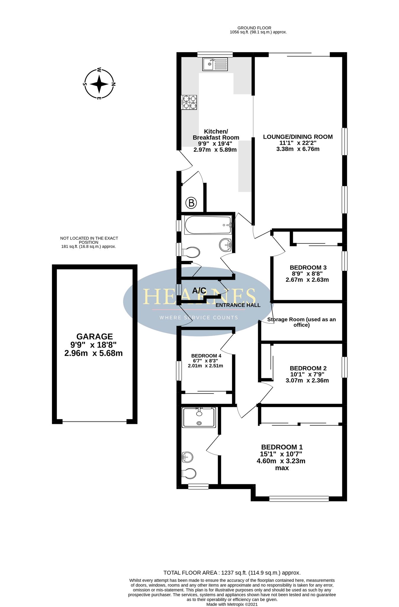 29, Clayford Avenue, Ferndown floorplan