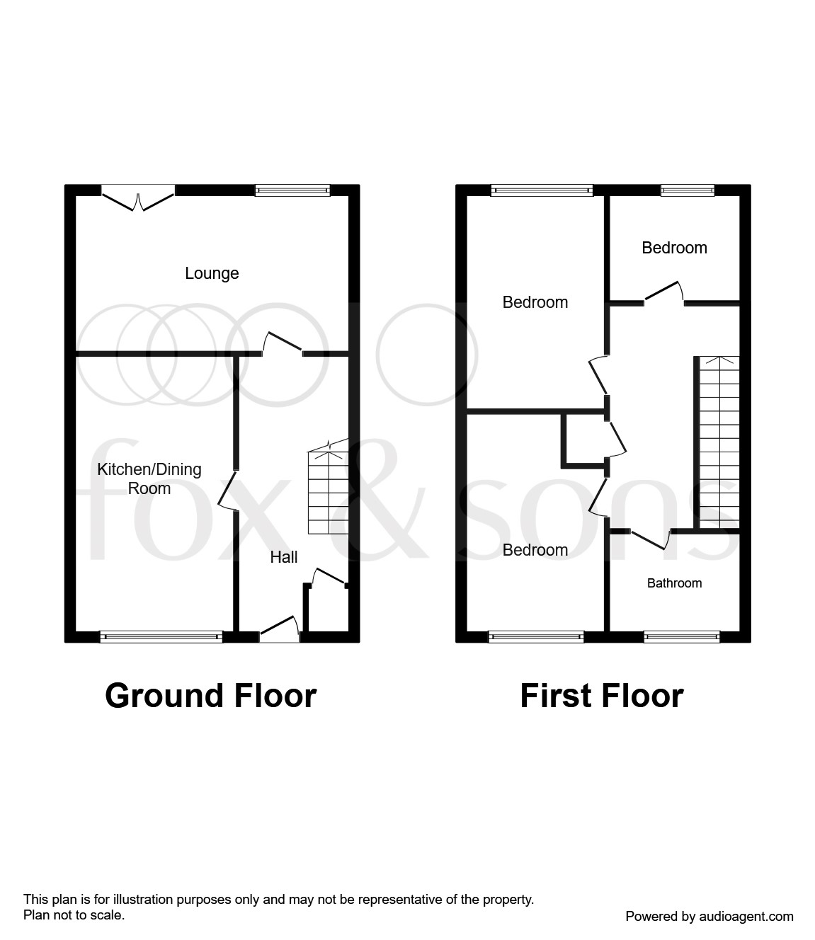 3 Bedrooms Terraced house for sale in Kirkstall Close, Eastbourne BN22