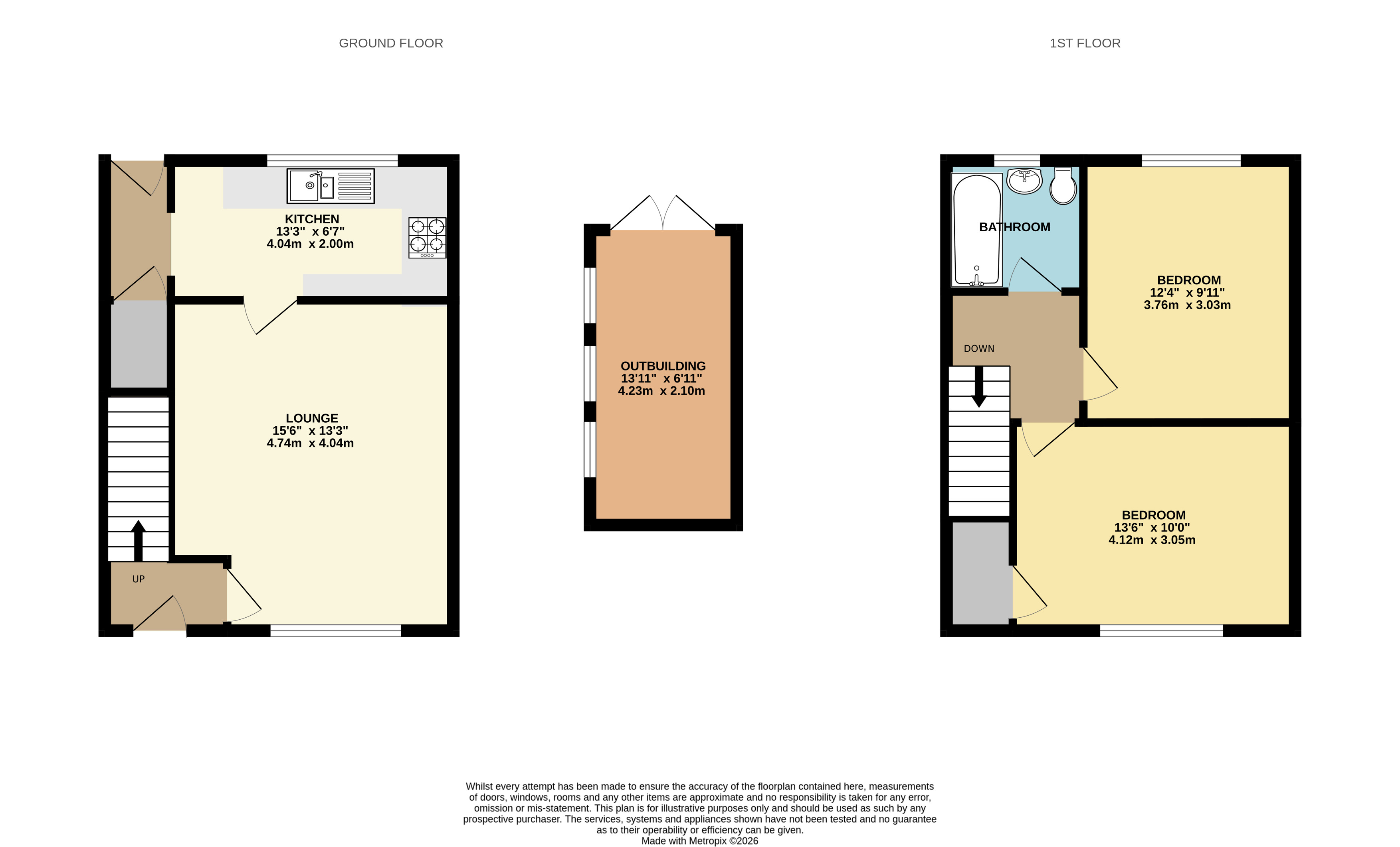36, Kippen Drive, Glasgow floorplan