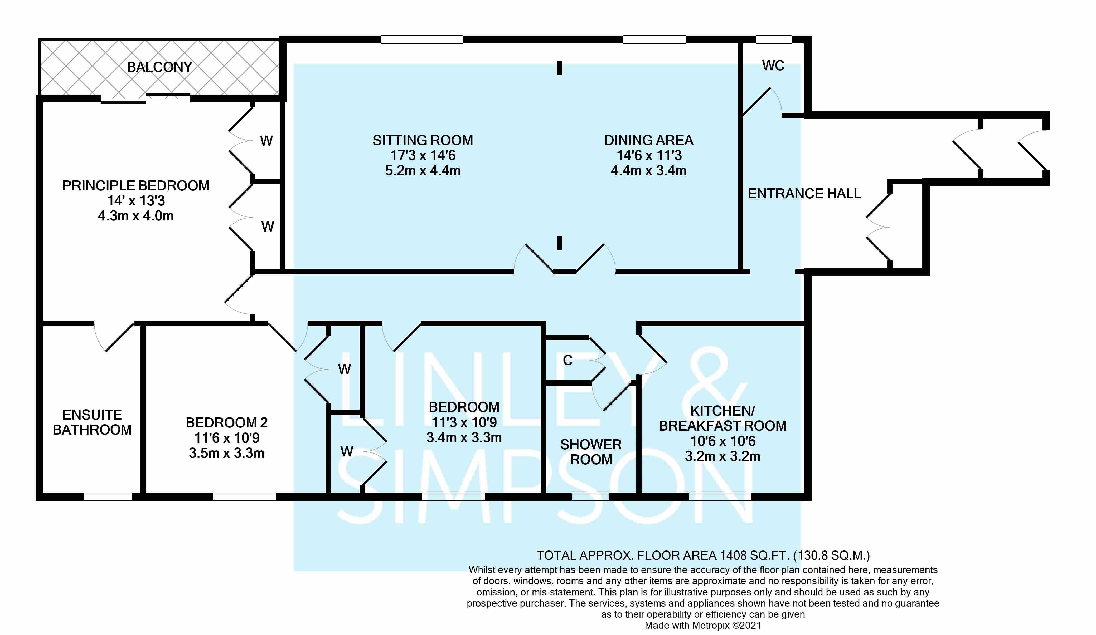 Wentworth Court, Harrogate floorplan
