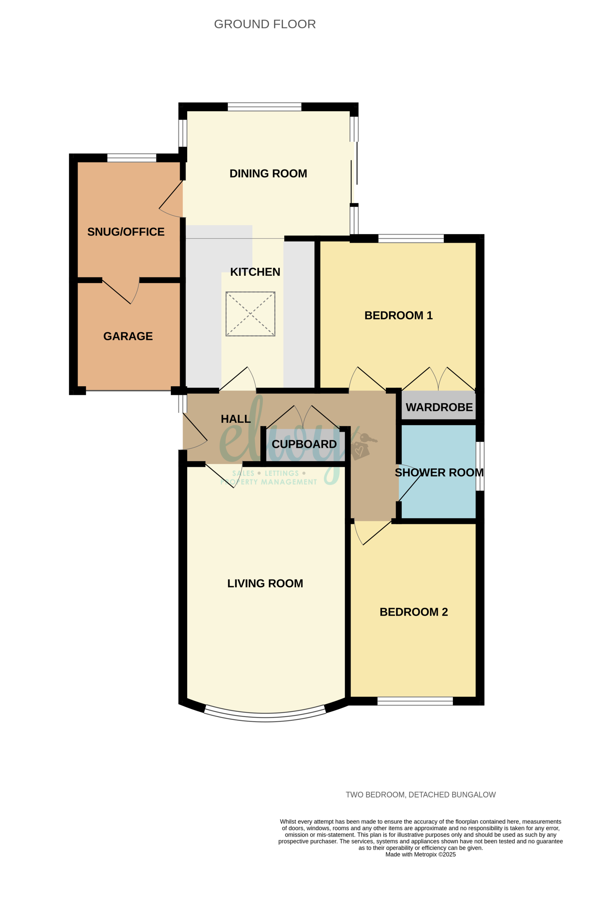 20, Eversley Close, Rhyl floorplan
