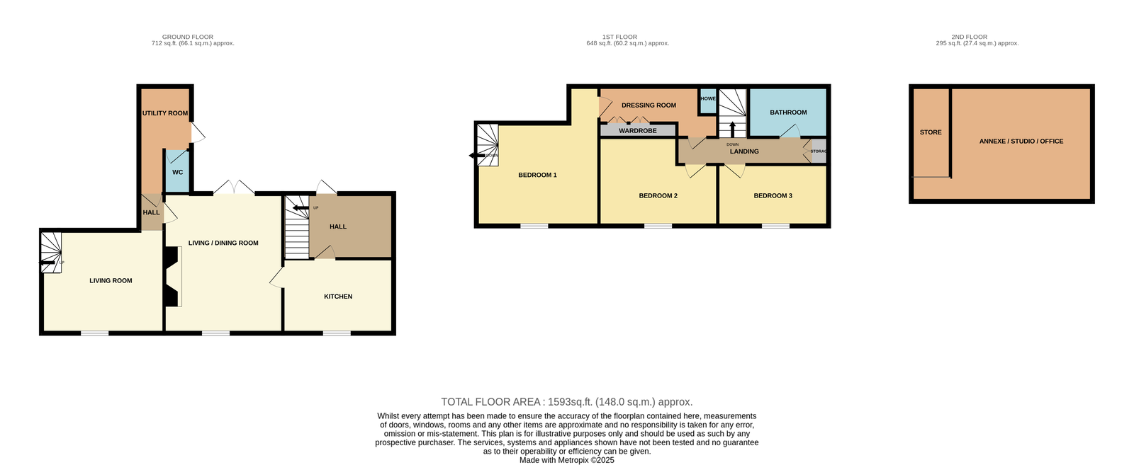 50, Main Street, Sleaford floorplan