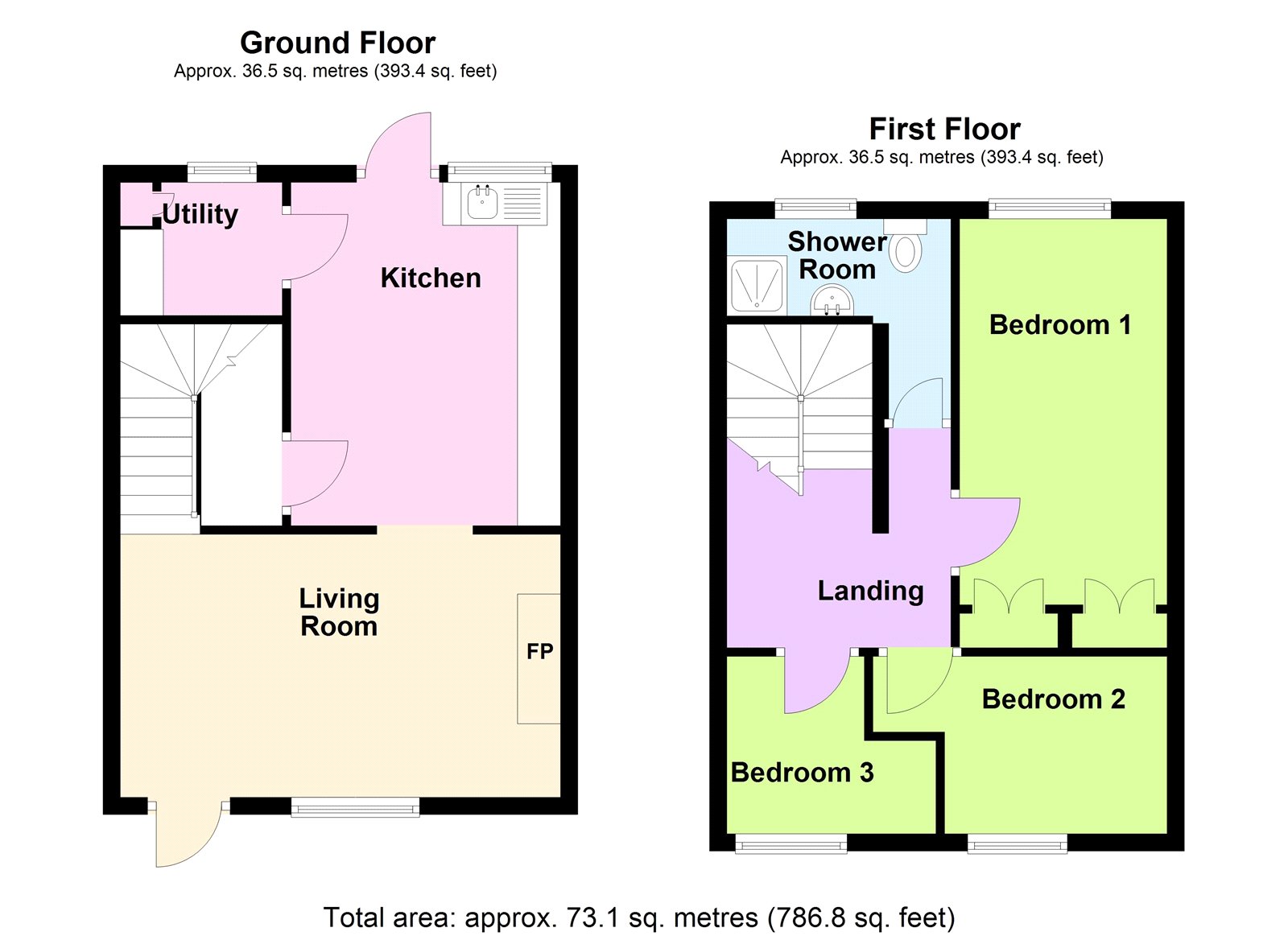 Afallon,, Church Street, Ceredigion floorplan