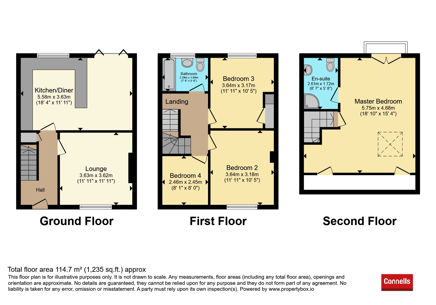 20, Chestnut Way, Bristol floorplan
