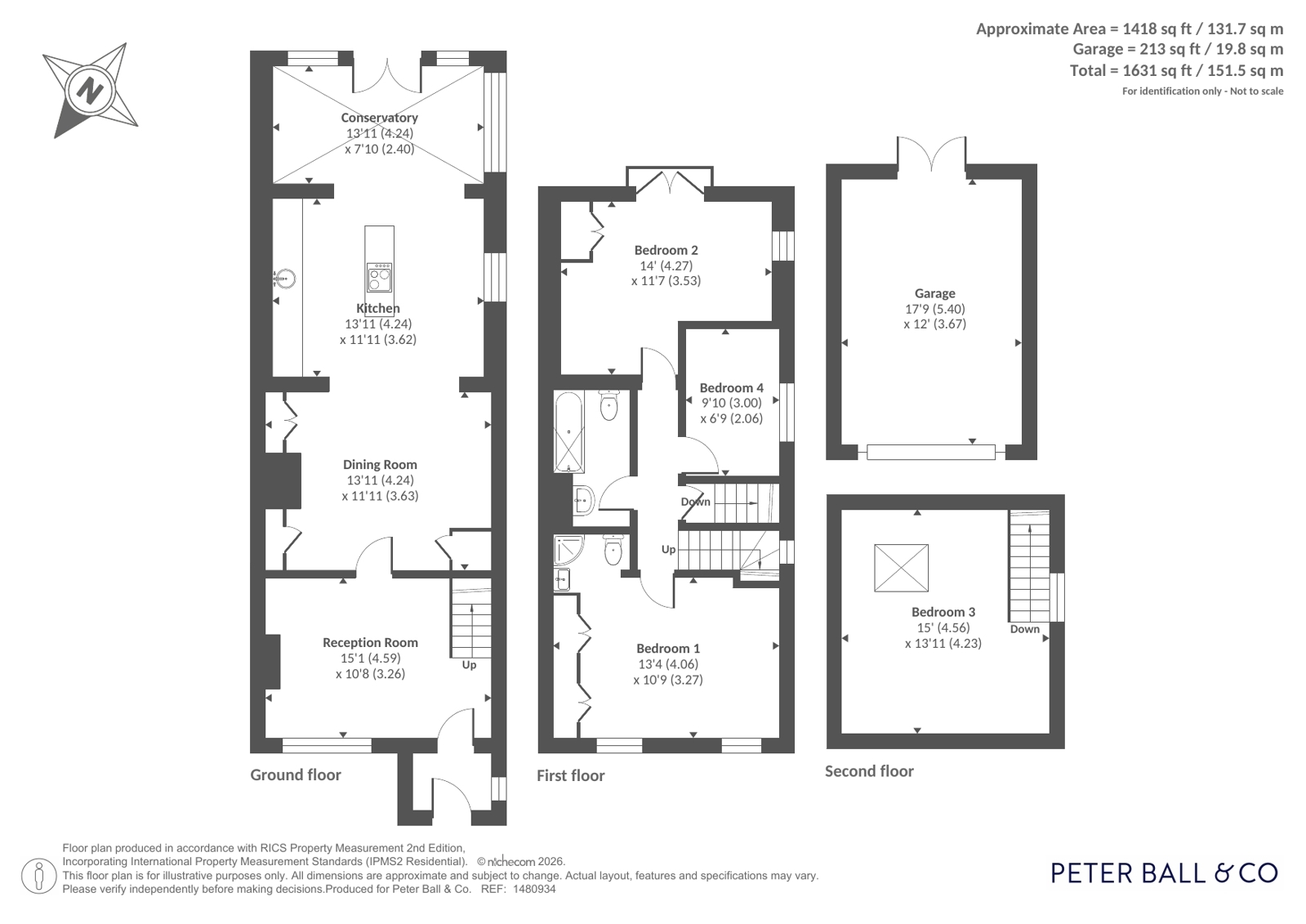 Green Cottage,, Twyning Green, Tewkesbury floorplan