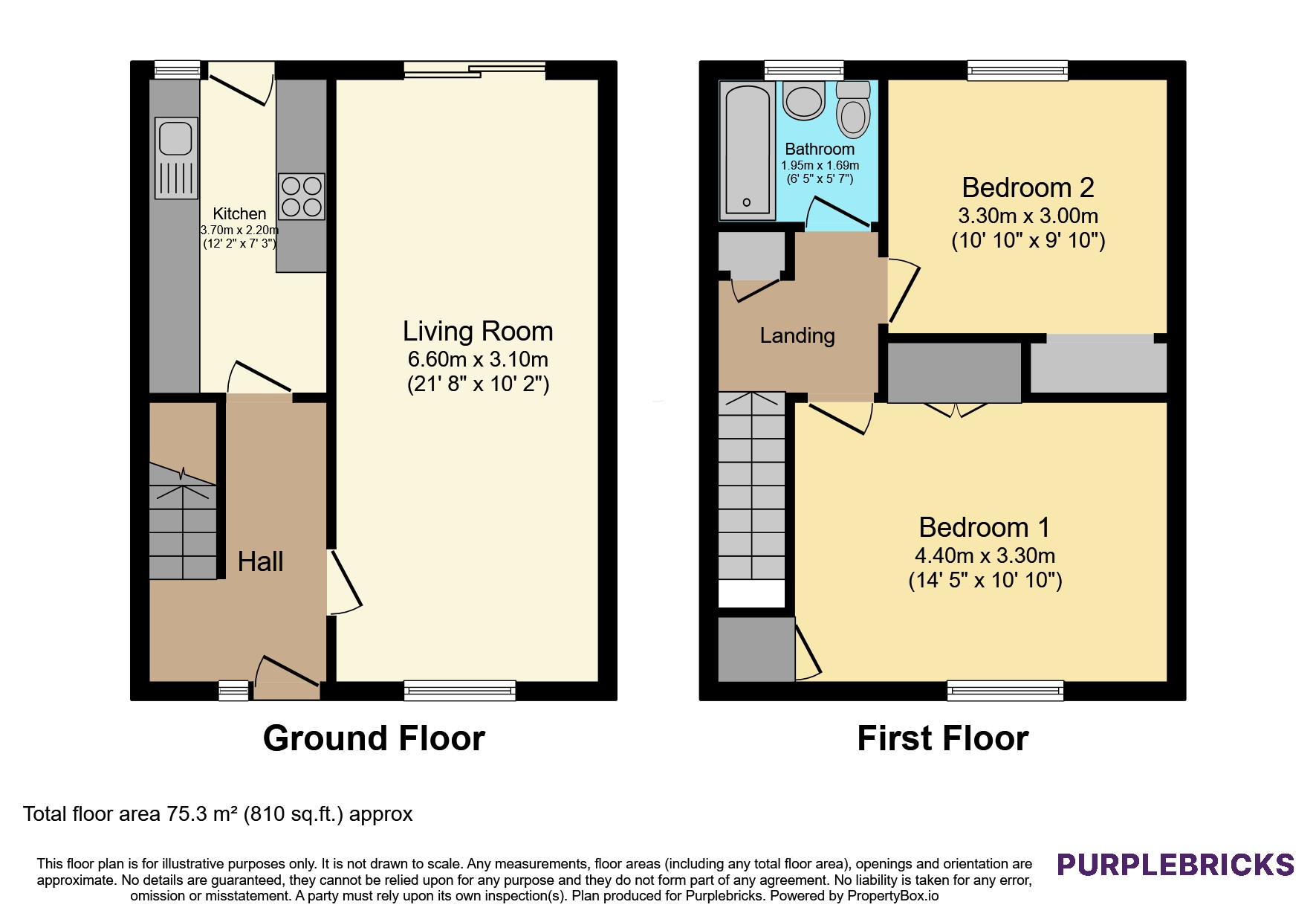 35, Kingsley Road, Farnborough floorplan