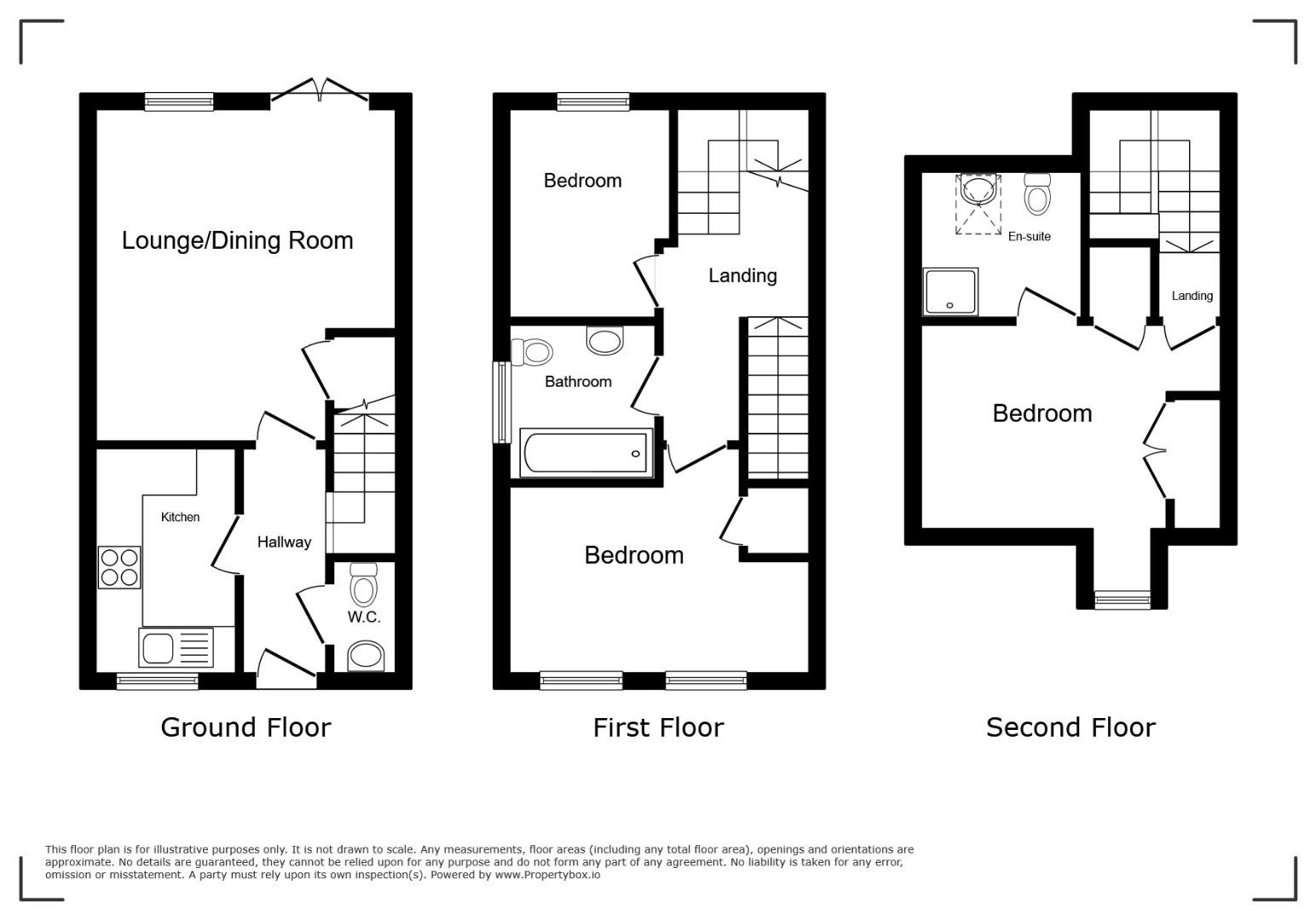 16, Barleycorn Way, Beck Row floorplan