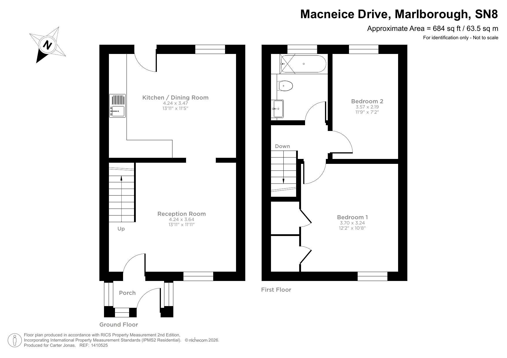 14, Macneice Drive, Wiltshire floorplan