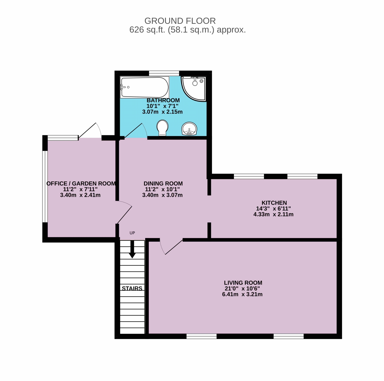 9, Church Road, Huntingdon floorplan