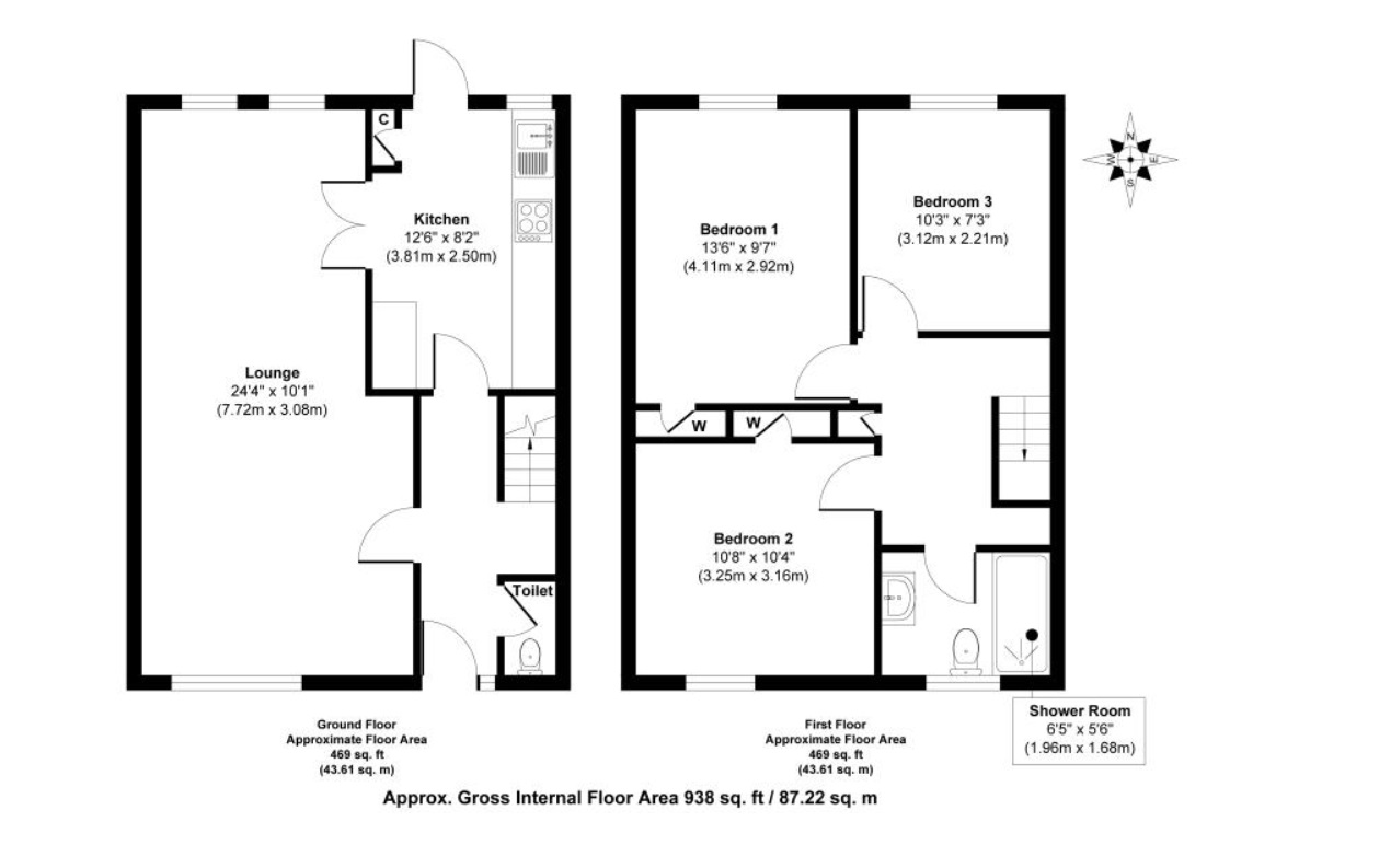 64, Hollyfield, Essex floorplan