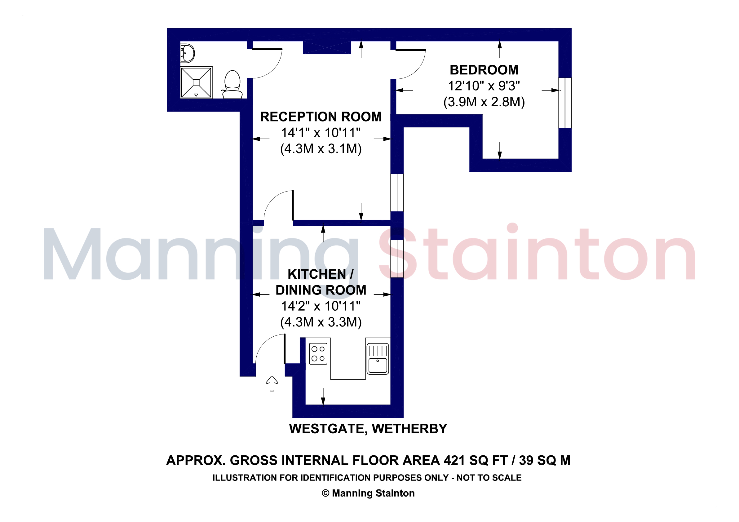 Westgate, West Yorkshire floorplan