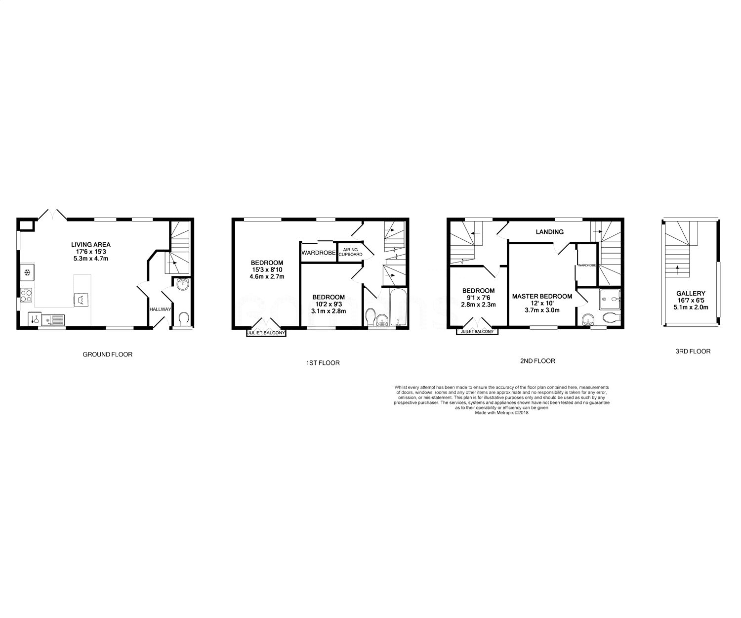 4 Bedrooms End terrace house for sale in Risinghurst Mews, Basingstoke, Hampshire RG24