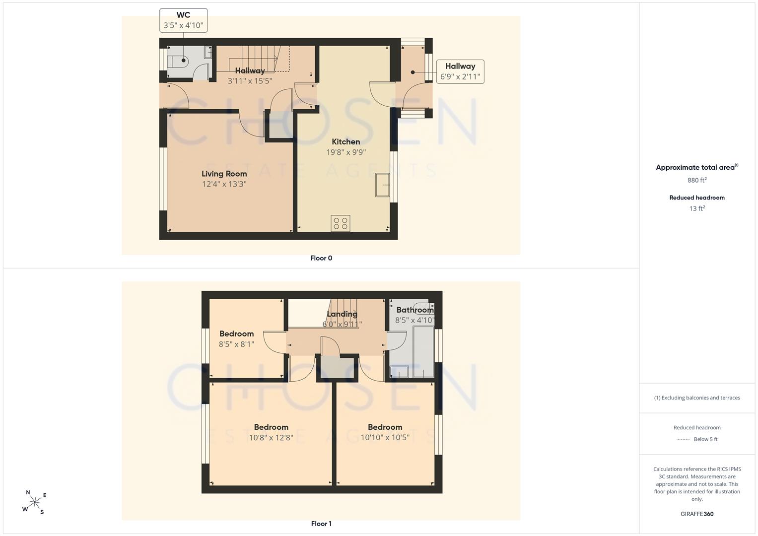 4, Frank Brookes Road, Cheltenham floorplan