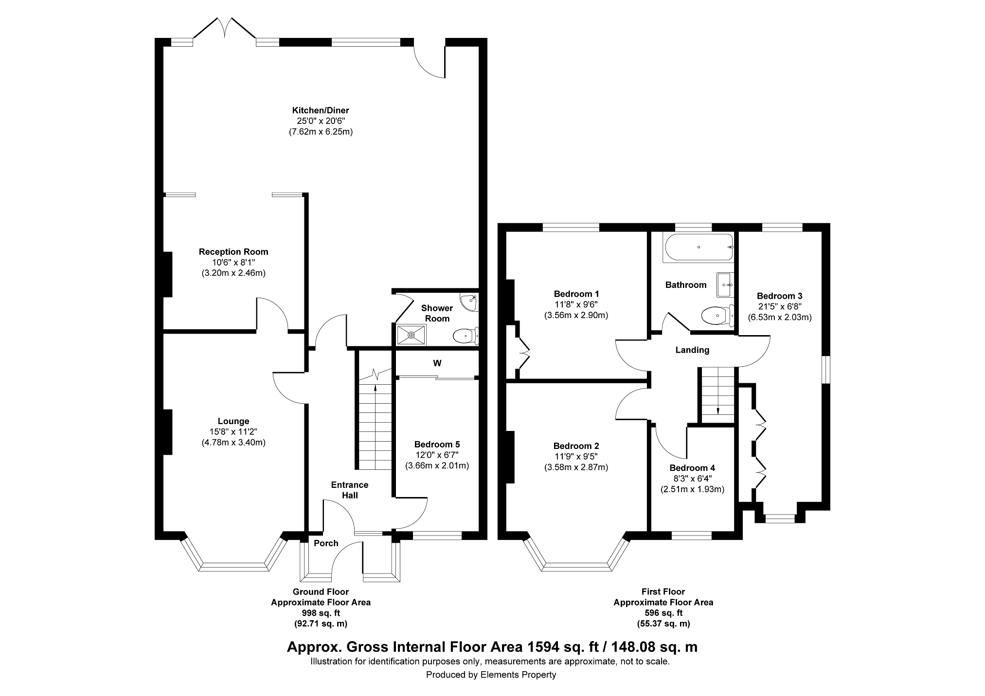 60, Barnfield Road, Crawley floorplan