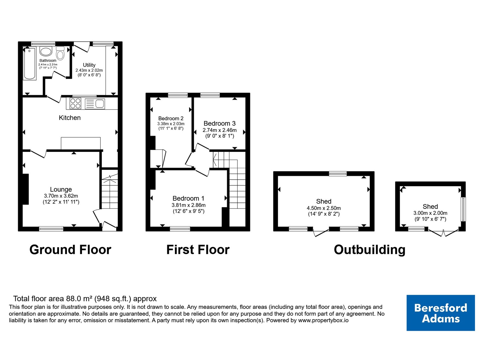 Capel Y Graig, Gwynedd floorplan