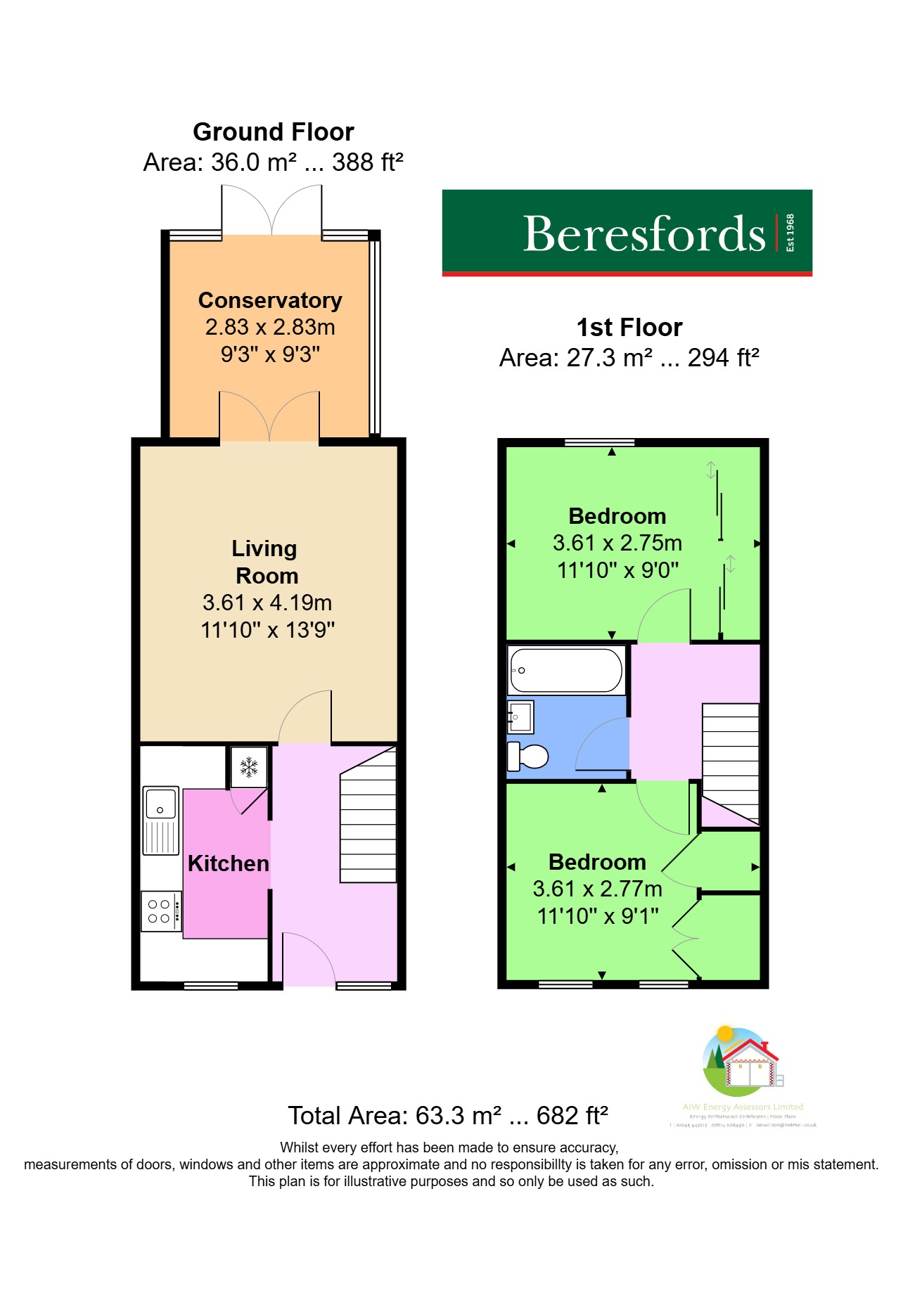 9, Greding Walk, Brentwood floorplan