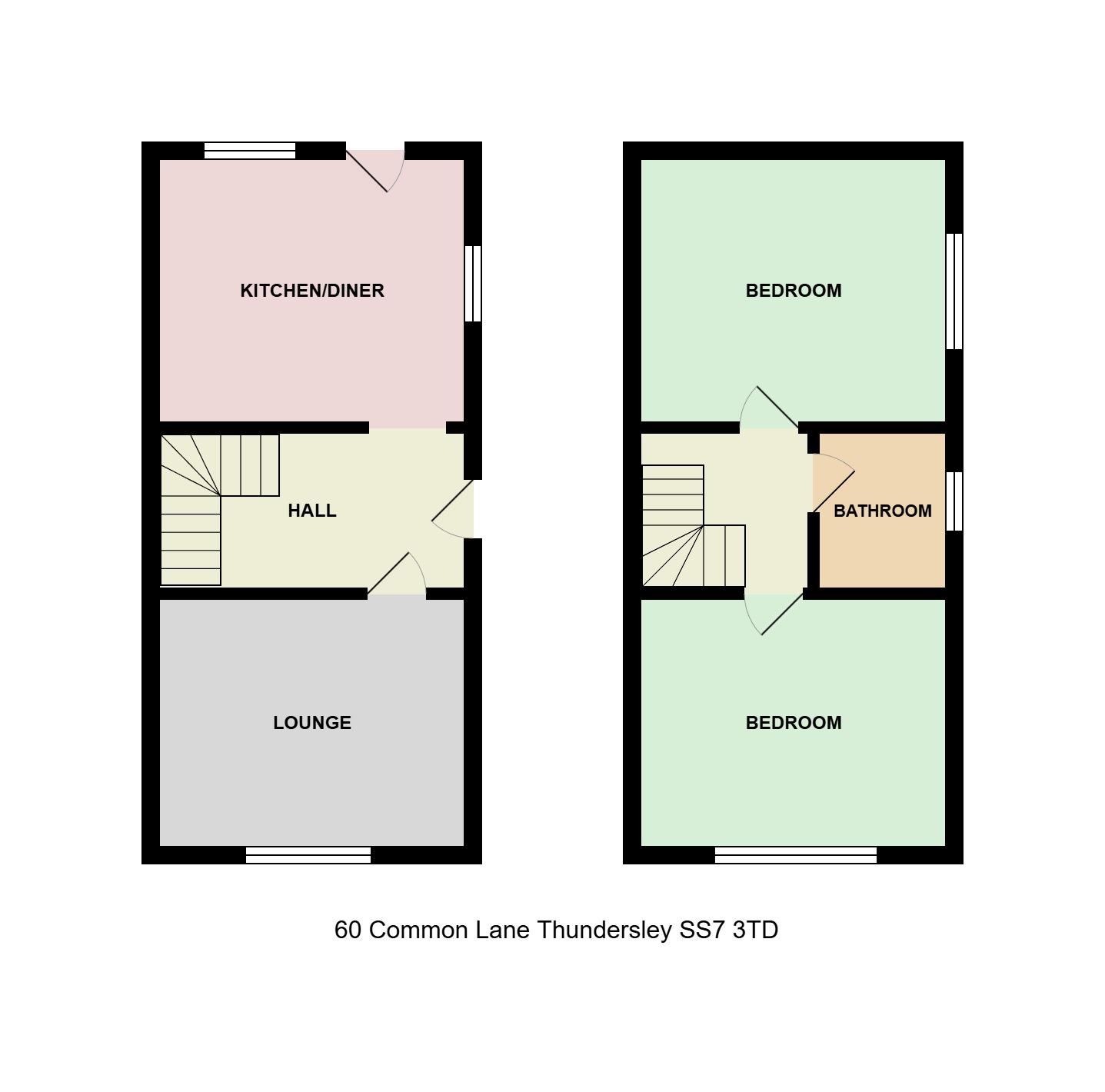 Common Lane, Thundersley floorplan