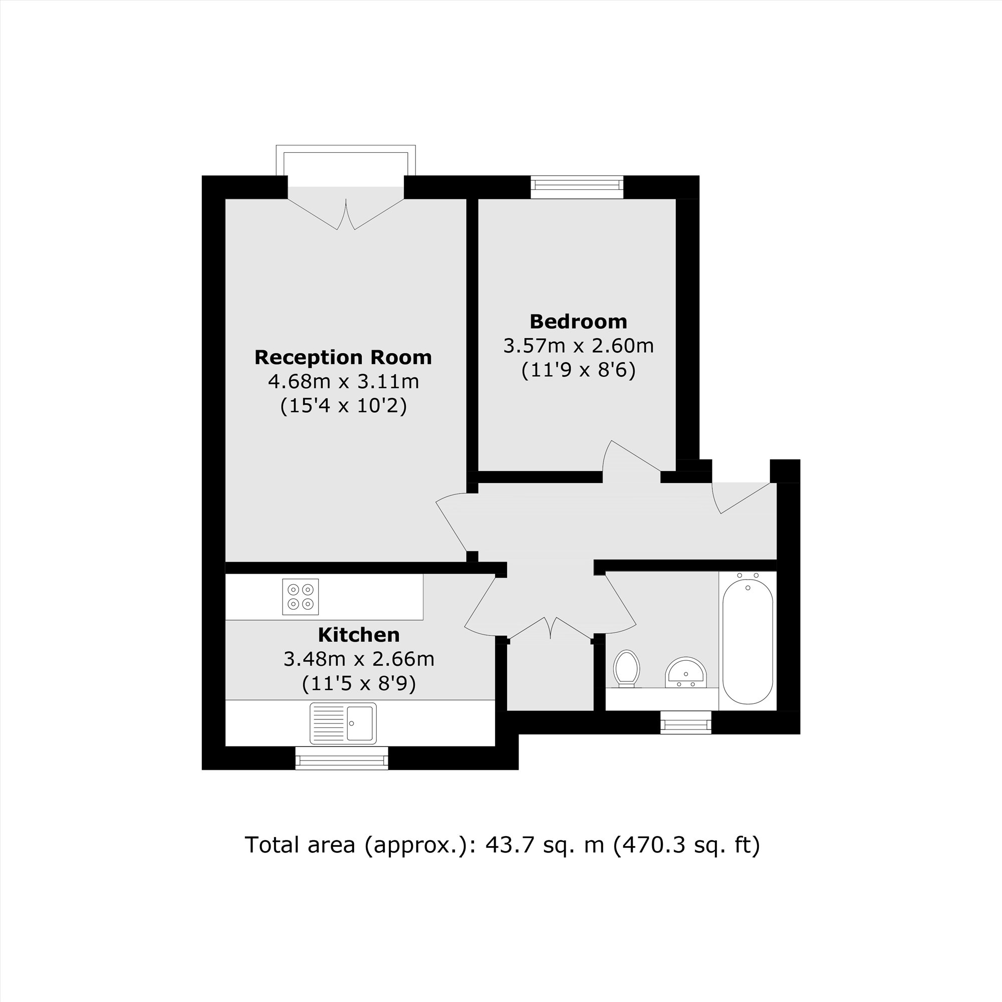 35, Chopwell Close, London floorplan