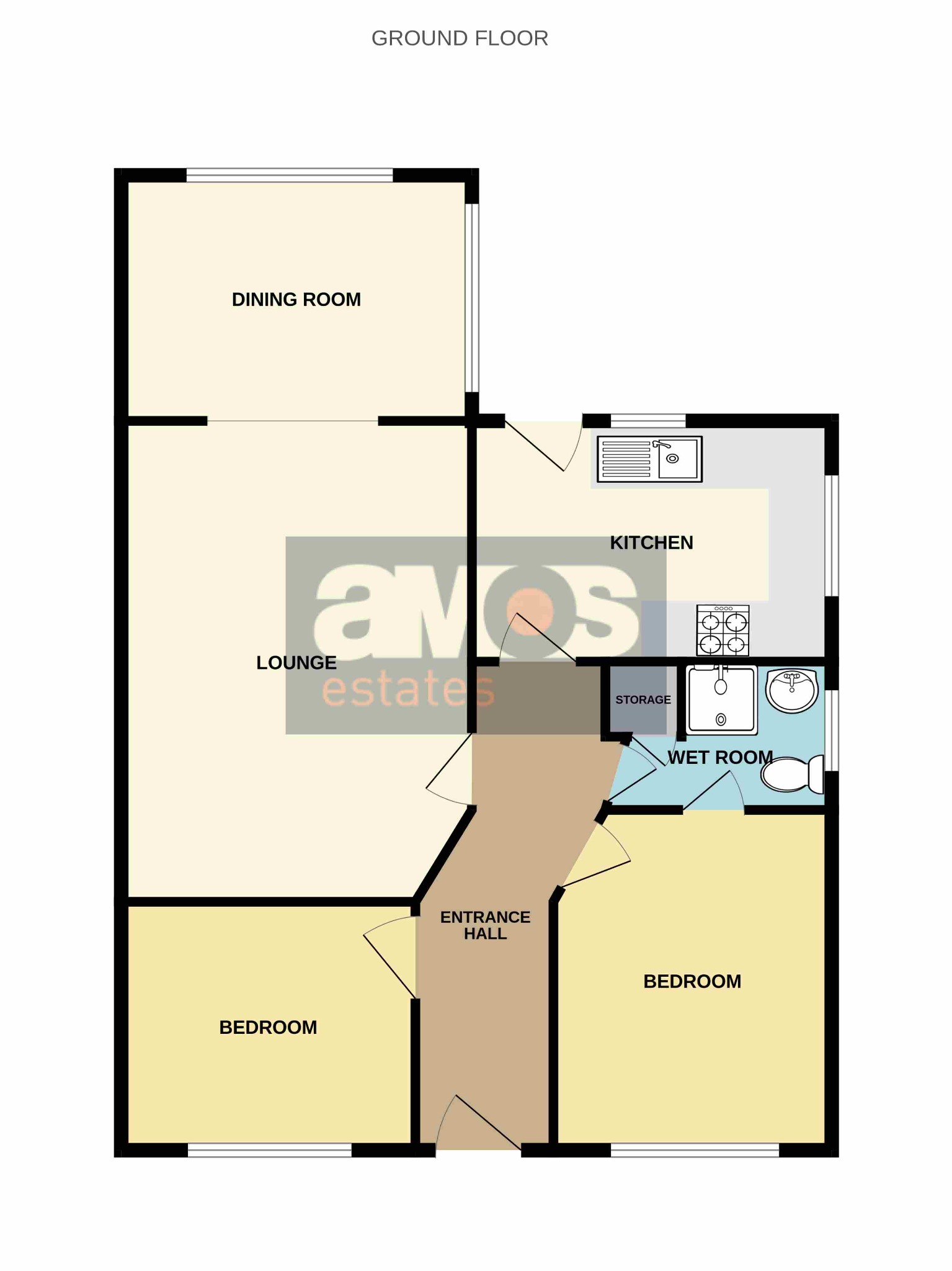 44 Harrogate Road, Hockley, Essex floorplan